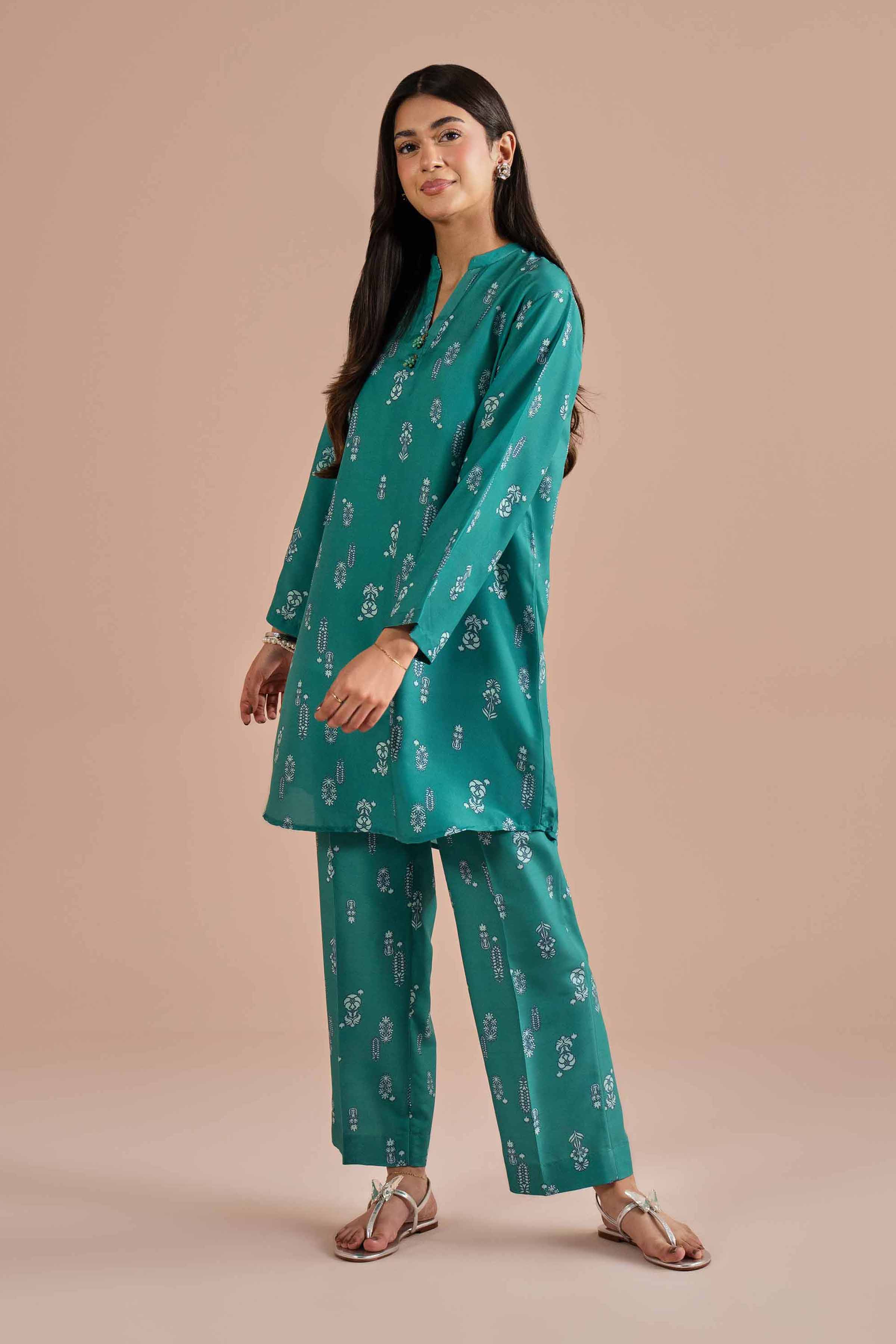 2 Piece - Printed Suit - PE26-15 for Women - Pret Collection | Nishat | Shop Online
