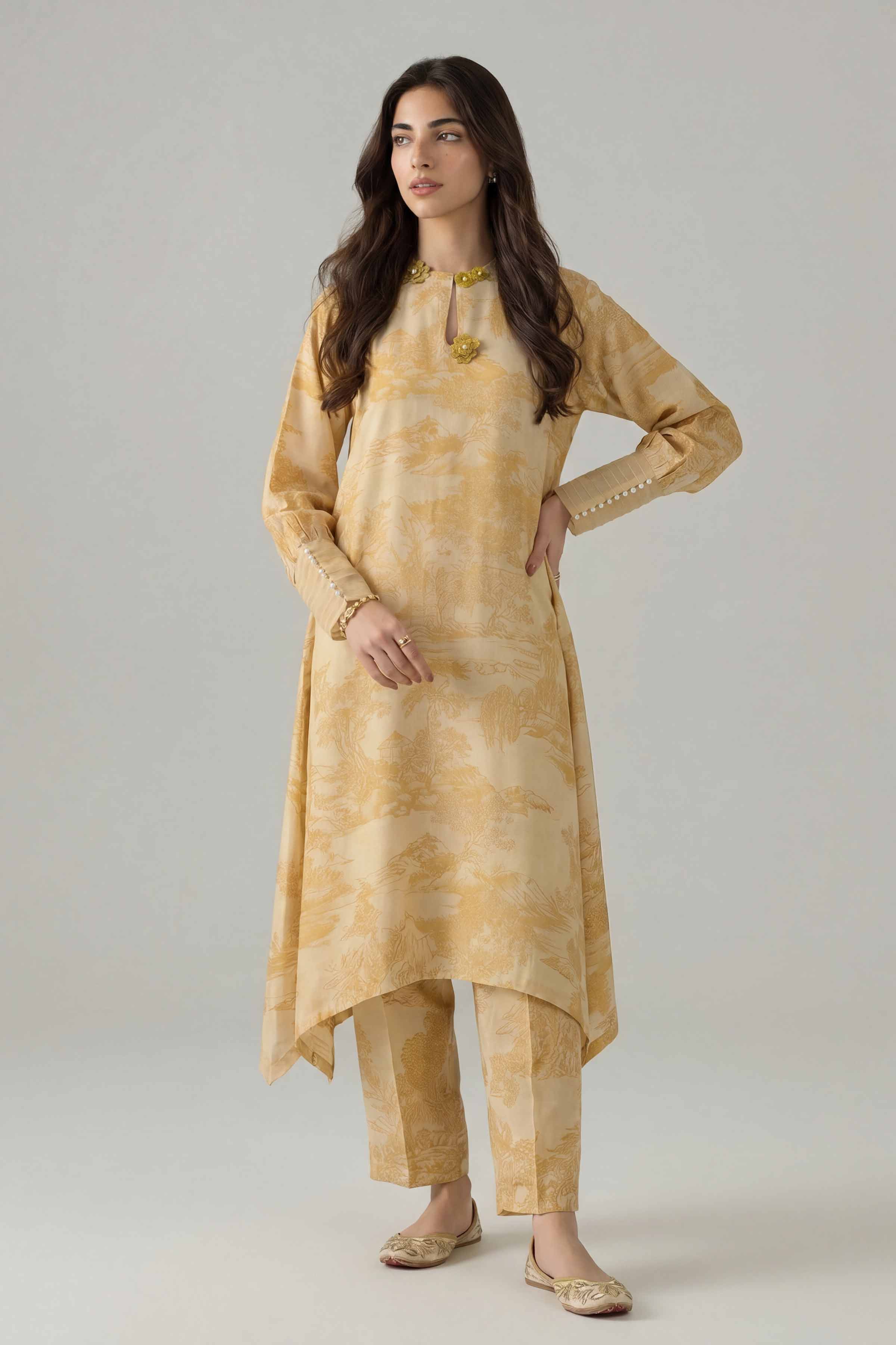 2 Piece - Printed Suit - PE26-155