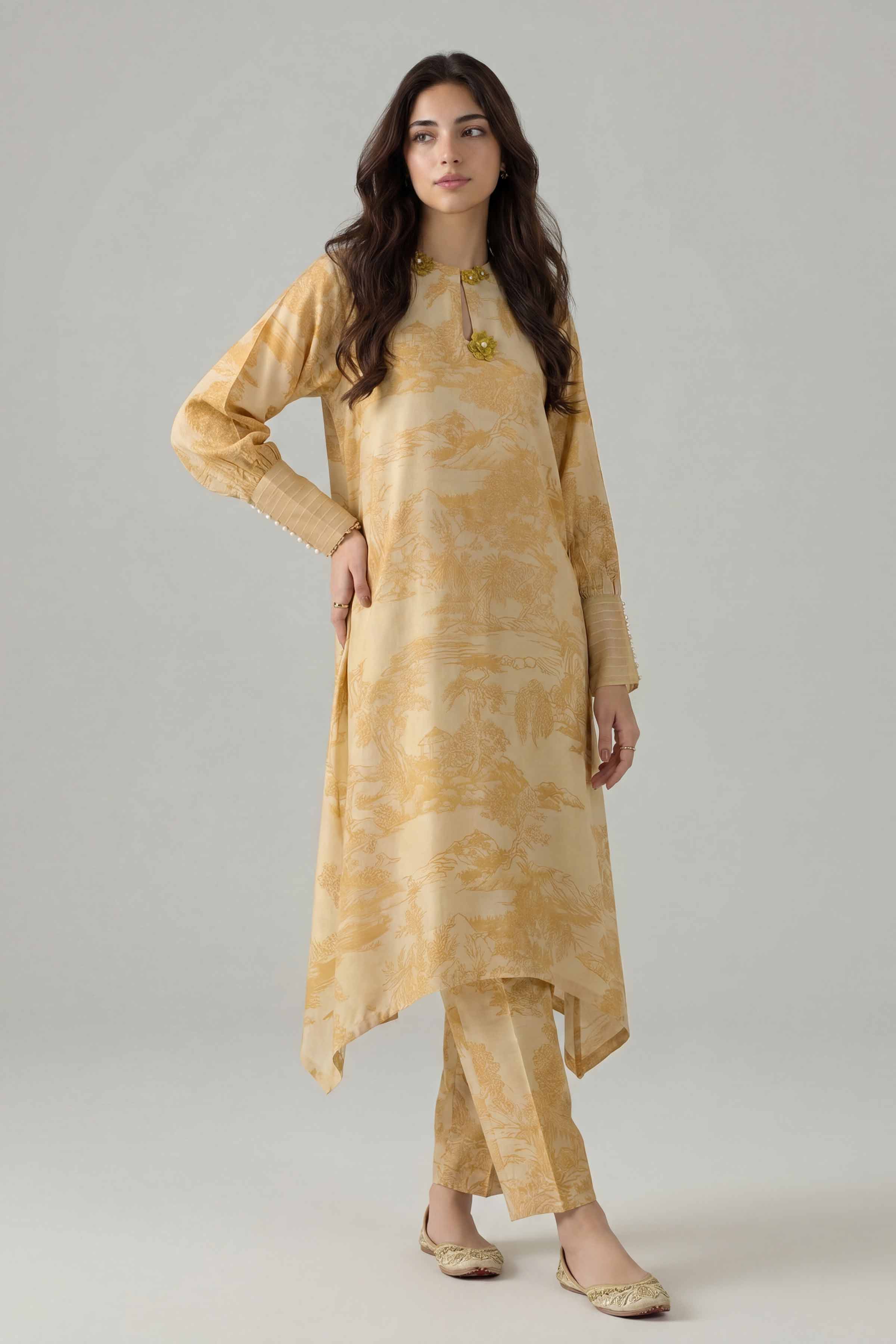 2 Piece - Printed Suit - PE26-155