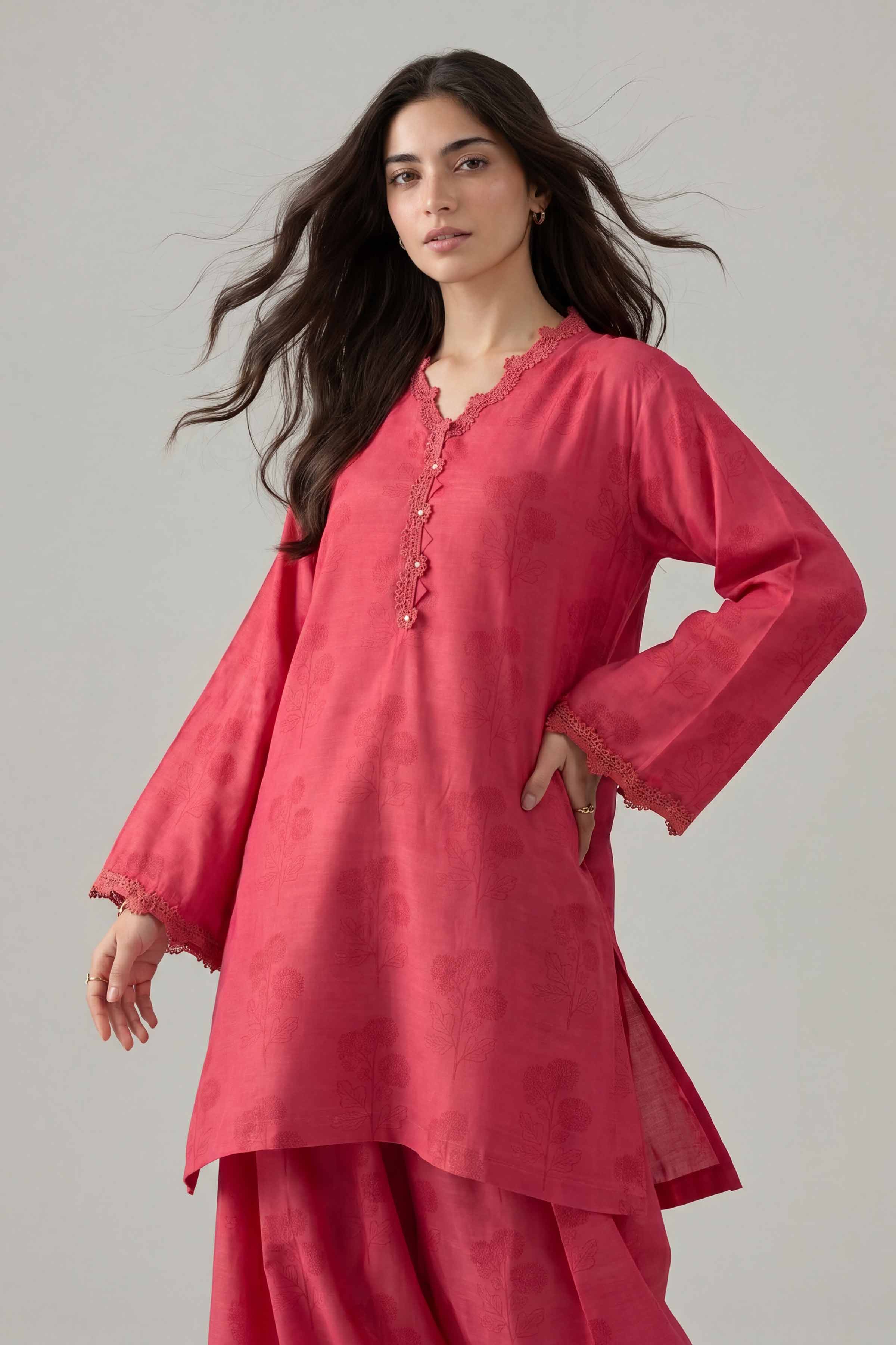 2 Piece - Printed Suit - PE26-156