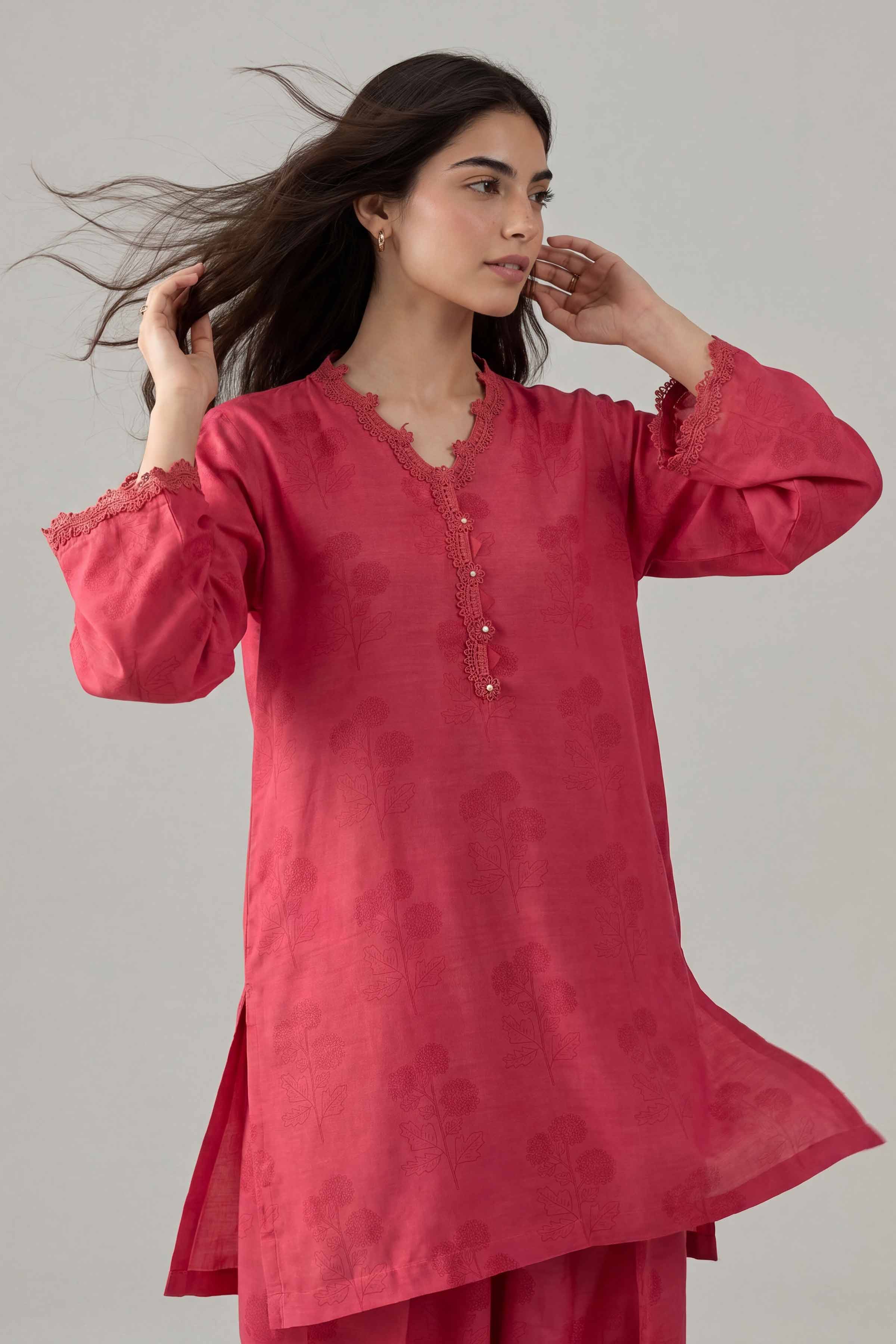 2 Piece - Printed Suit - PE26-156