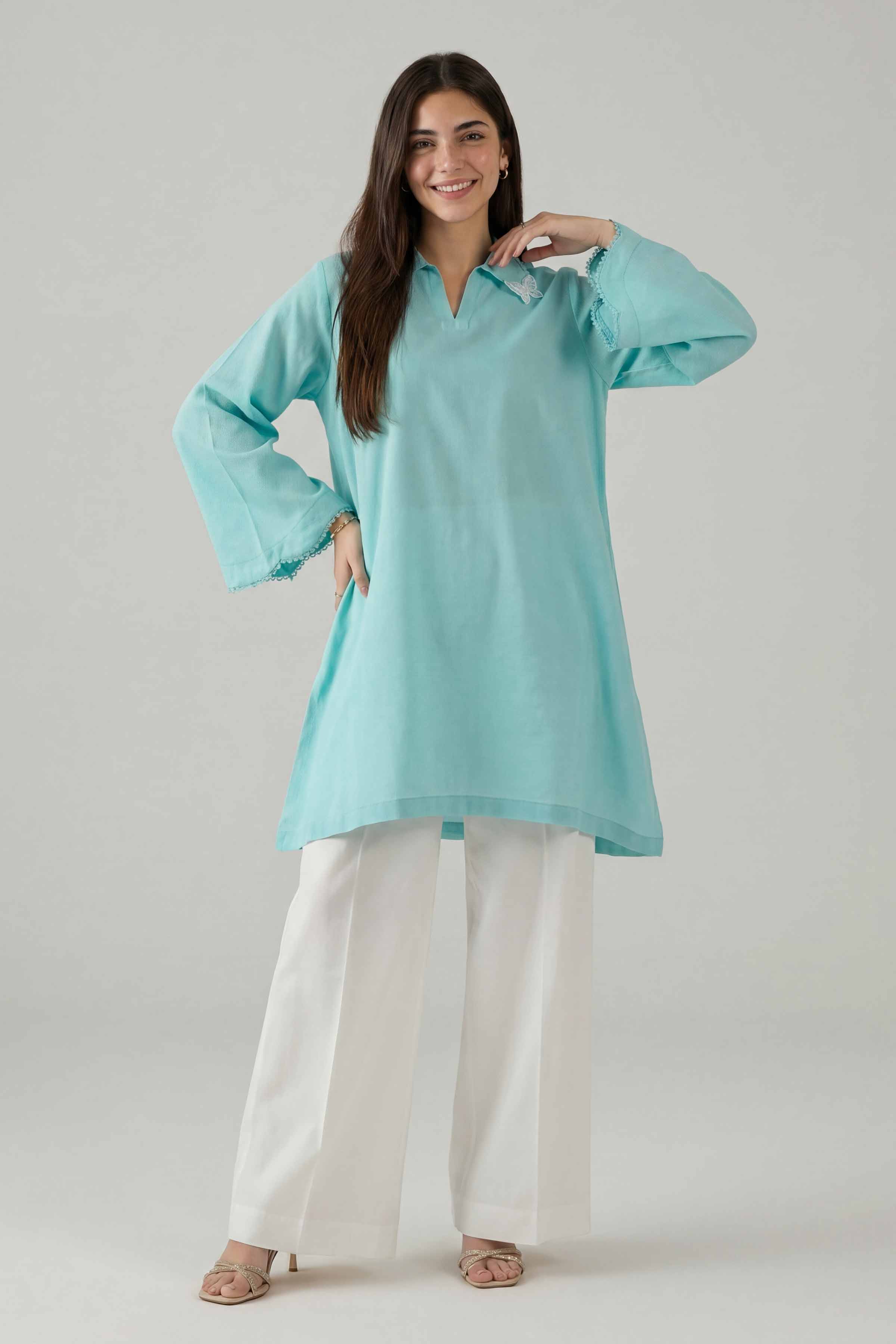 2 Piece - Embroidered Suit - PE26-159
