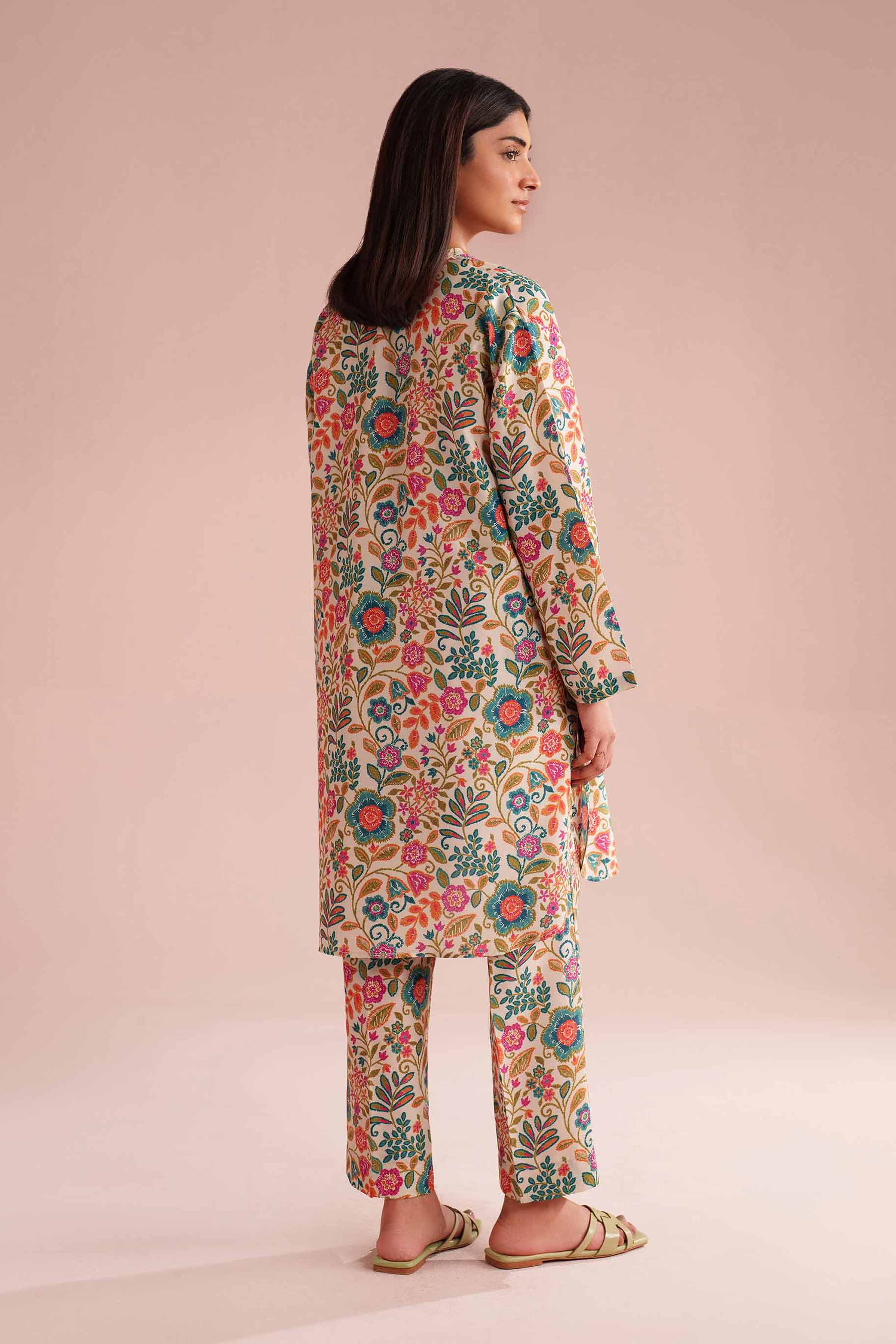 2 Piece - Printed Suit - PE26-16 for Women - Pret Collection | Nishat | Shop Online