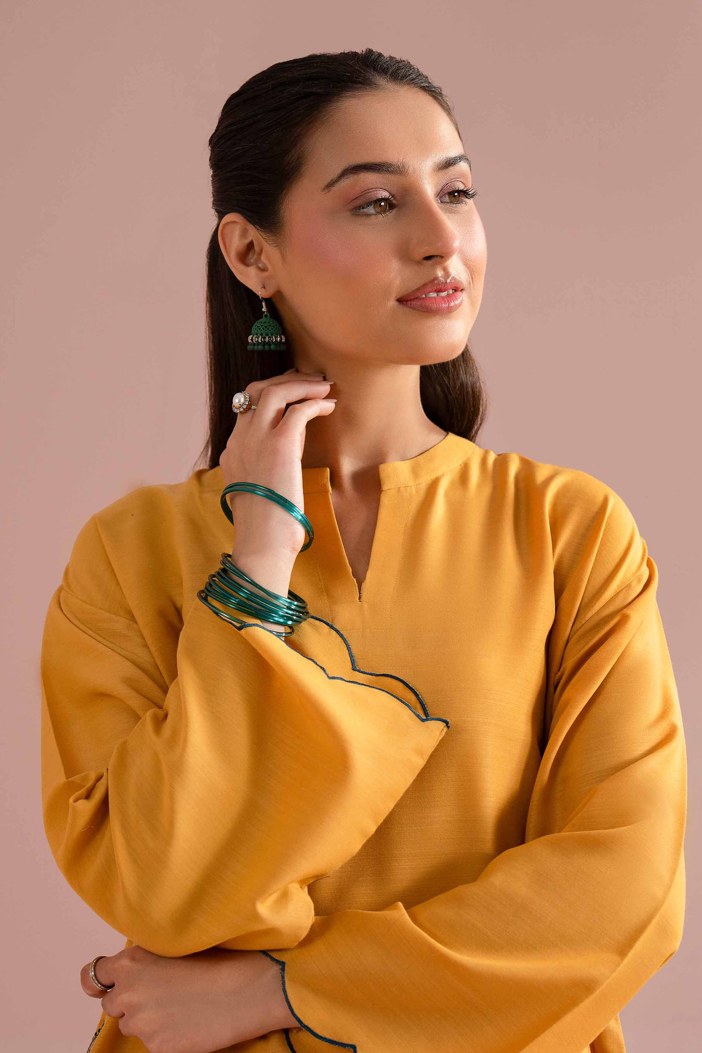 2 Piece - Embroidered Suit - PE26-162