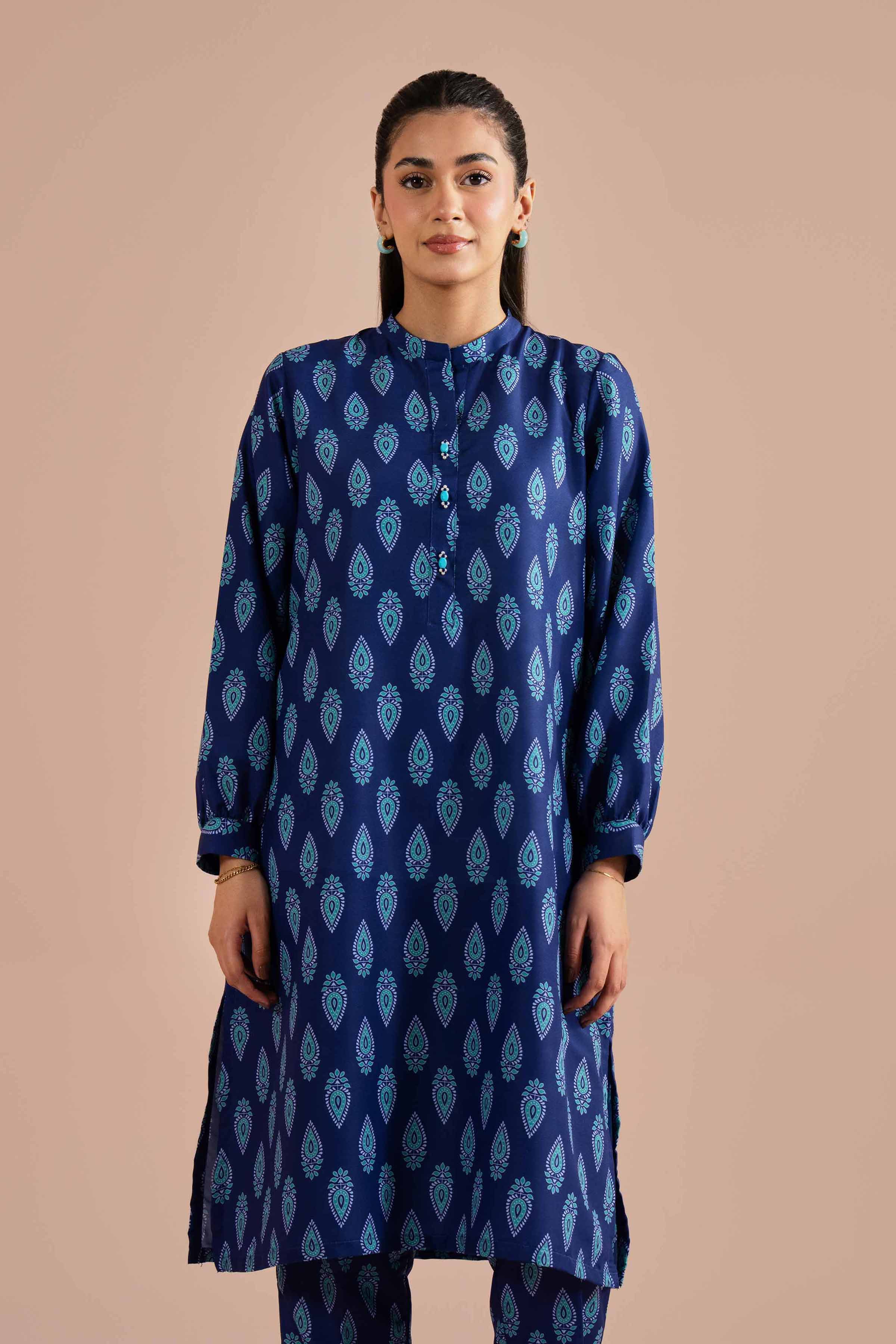 2 Piece - Printed Suit - PE26-17 for Women - Pret Collection | Nishat | Shop Online