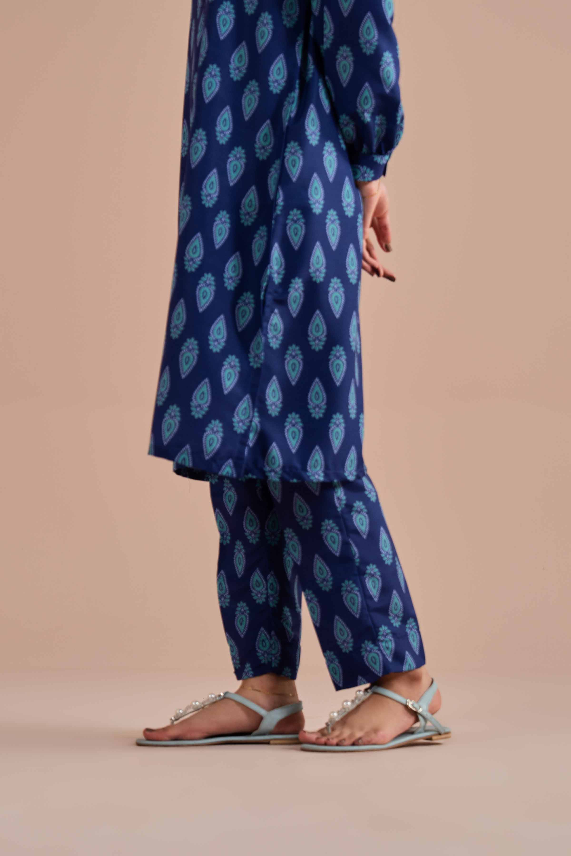 2 Piece - Printed Suit - PE26-17 for Women - Pret Collection | Nishat | Shop Online