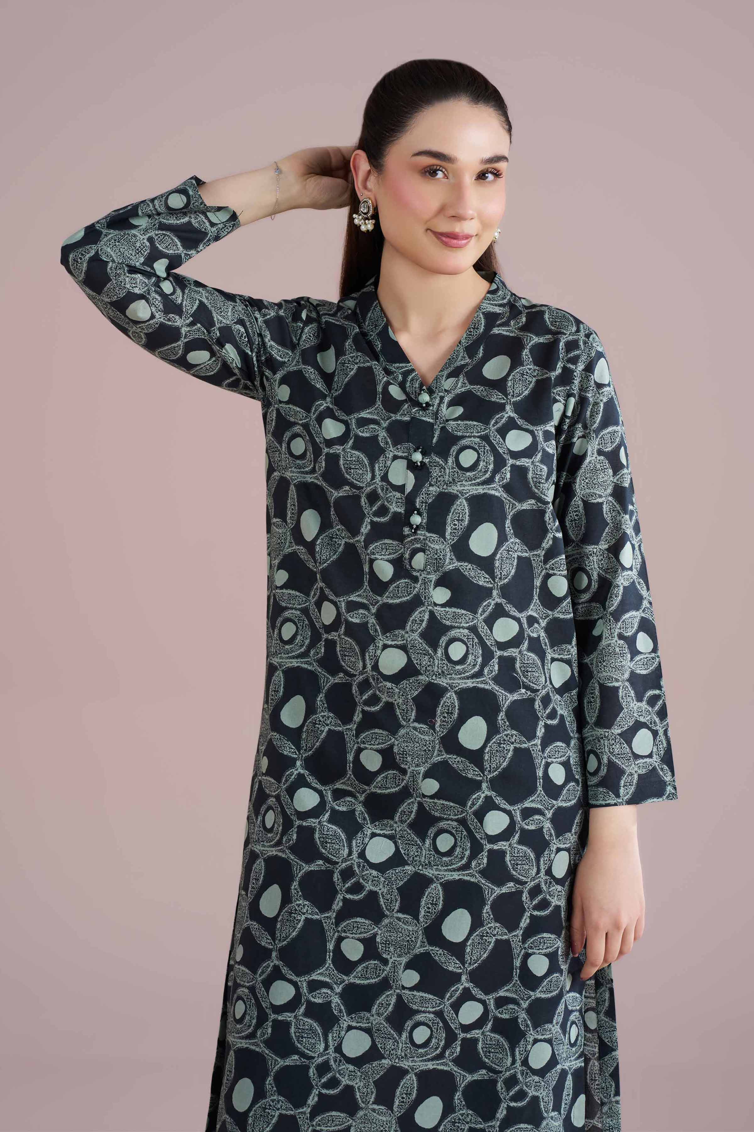 2 Piece - Printed Suit - PE26-175 for Women - Pret Collection | Nishat | Shop Online