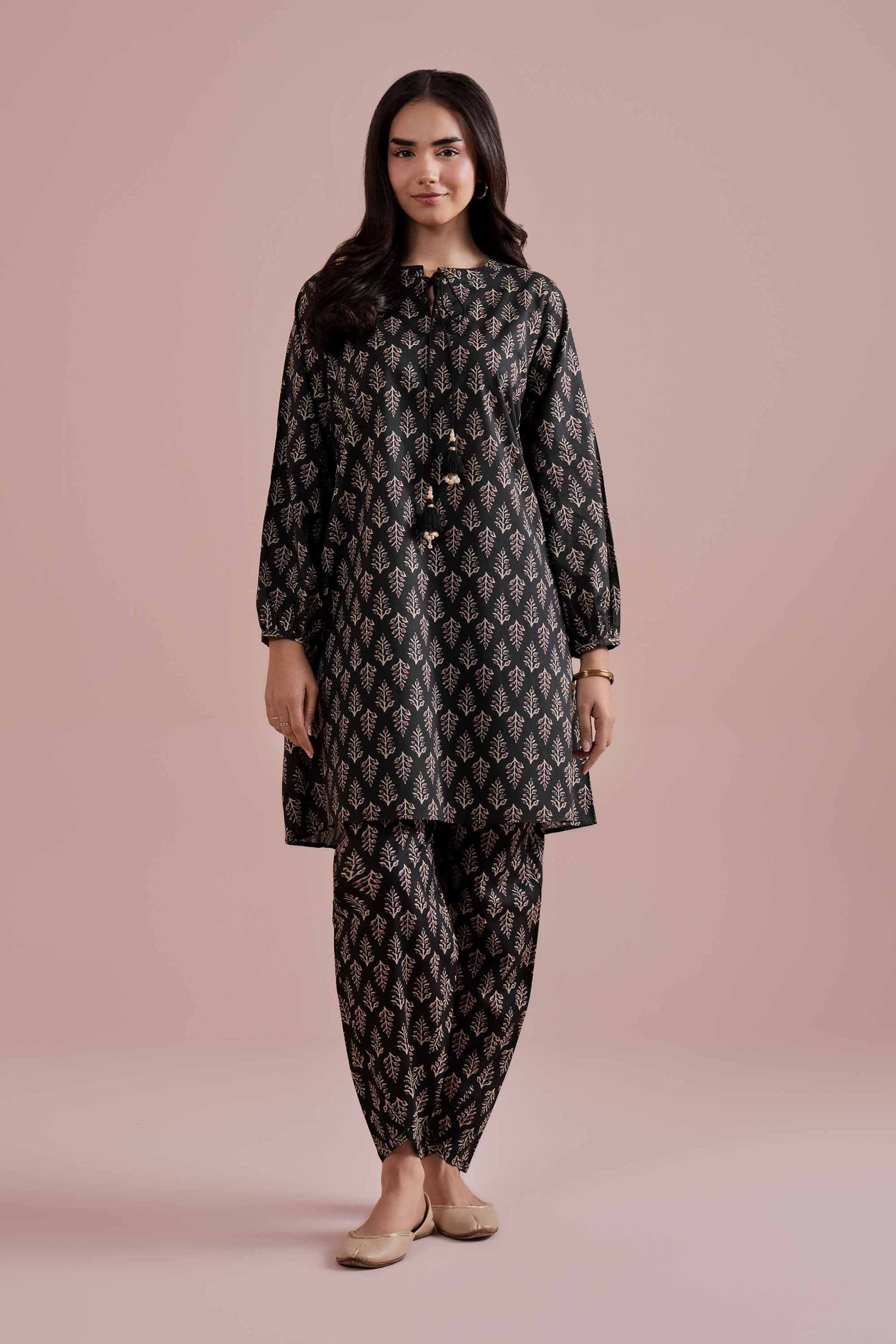 2 Piece - Printed Suit - PE26-176 for Women - Pret Collection | Nishat | Shop Online