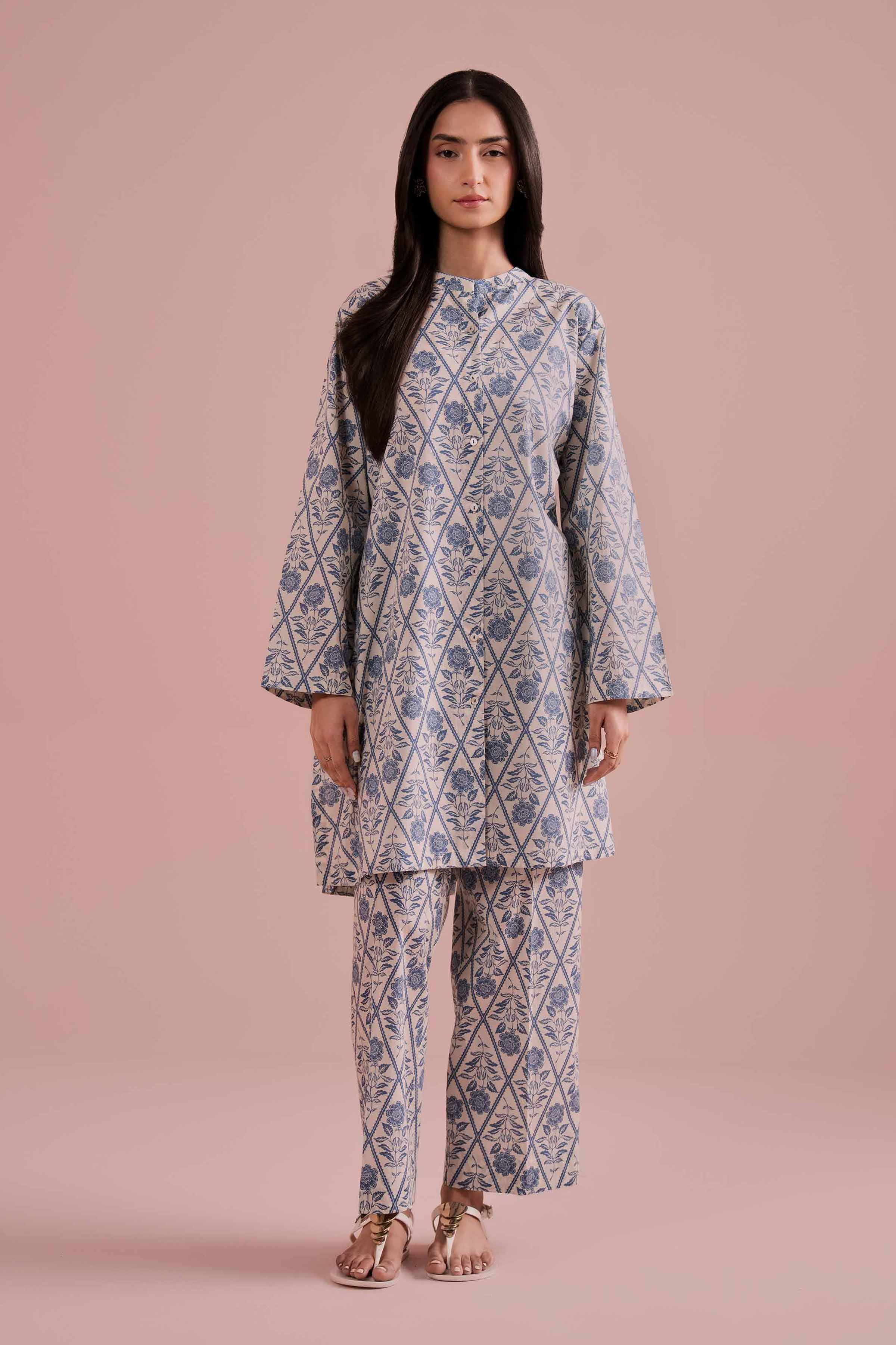 2 Piece - Printed Suit - PE26-178 for Women - Pret Collection | Nishat | Shop Online