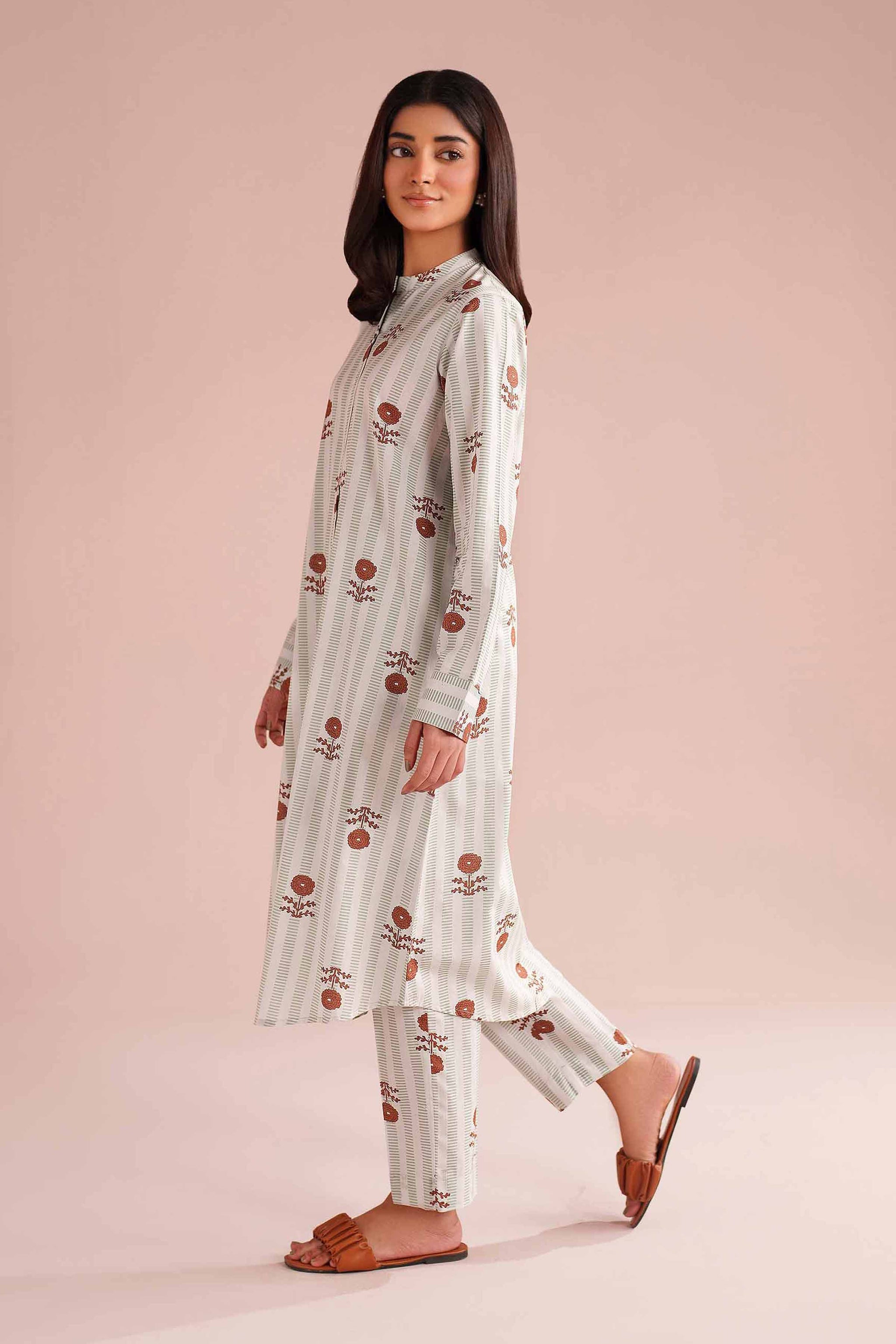 2 Piece - Printed Suit - PE26-179
