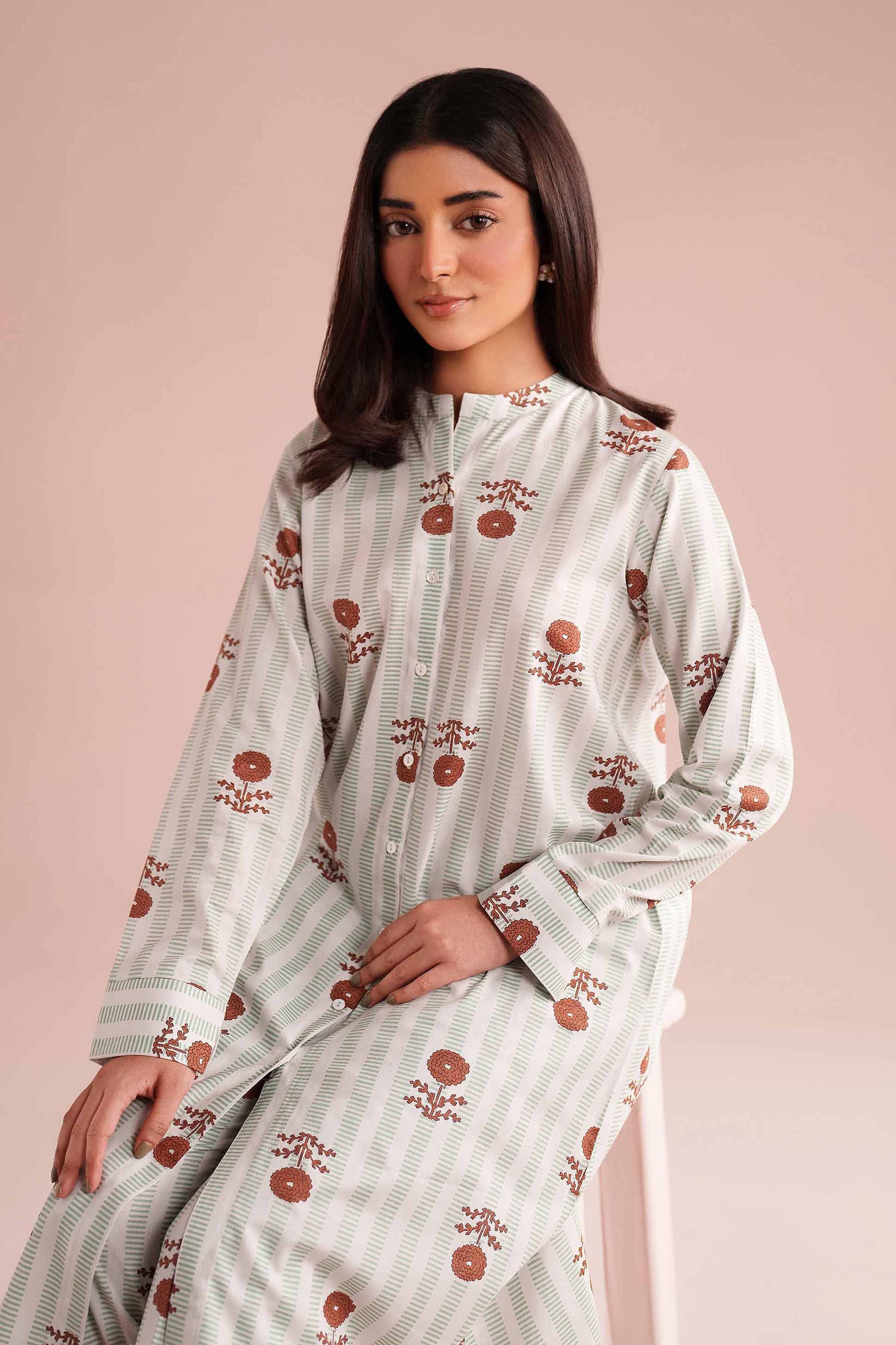2 Piece - Printed Suit - PE26-179 for Women - Pret Collection | Nishat | Shop Online