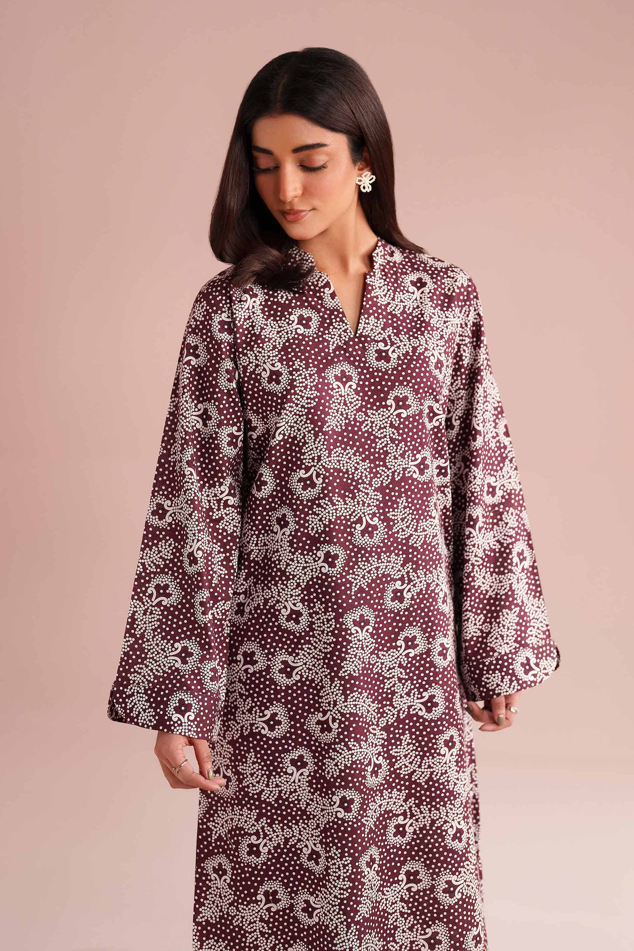 2 Piece - Printed Suit - PE26-180 for Women - Pret Collection | Nishat | Shop Online