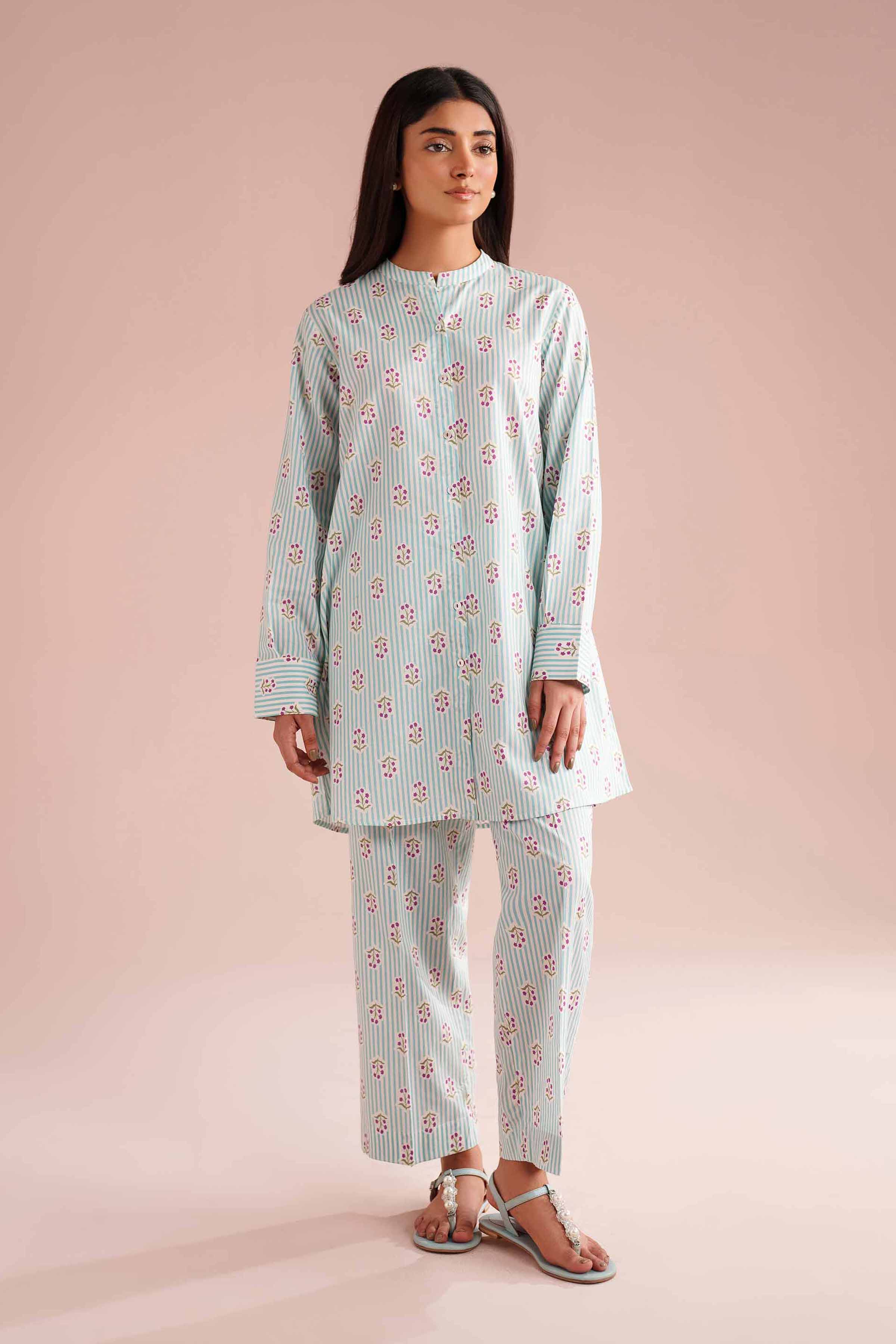 2 Piece - Printed Suit - PE26-183 for Women - Pret Collection | Nishat | Shop Online