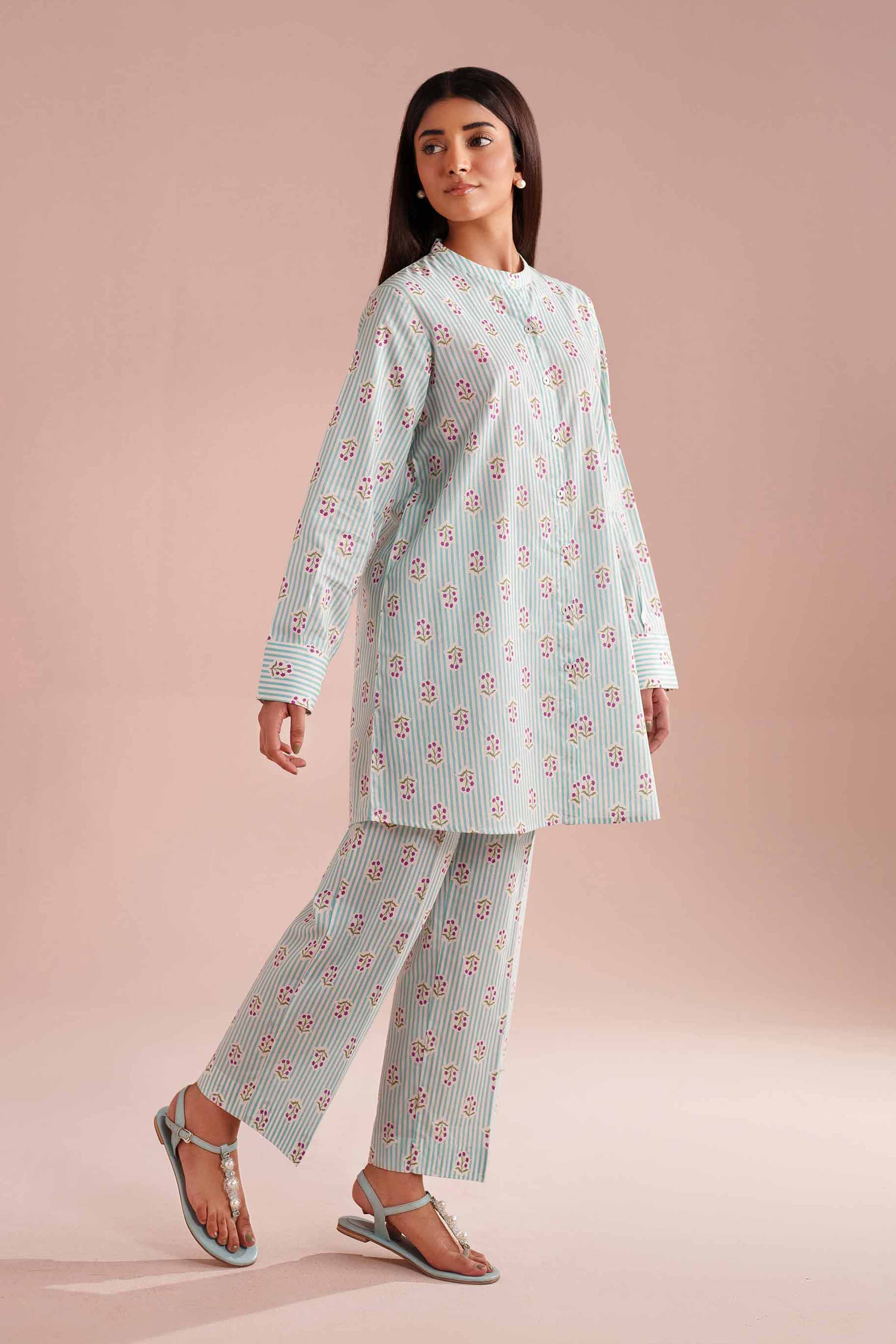 2 Piece - Printed Suit - PE26-183 for Women - Pret Collection | Nishat | Shop Online