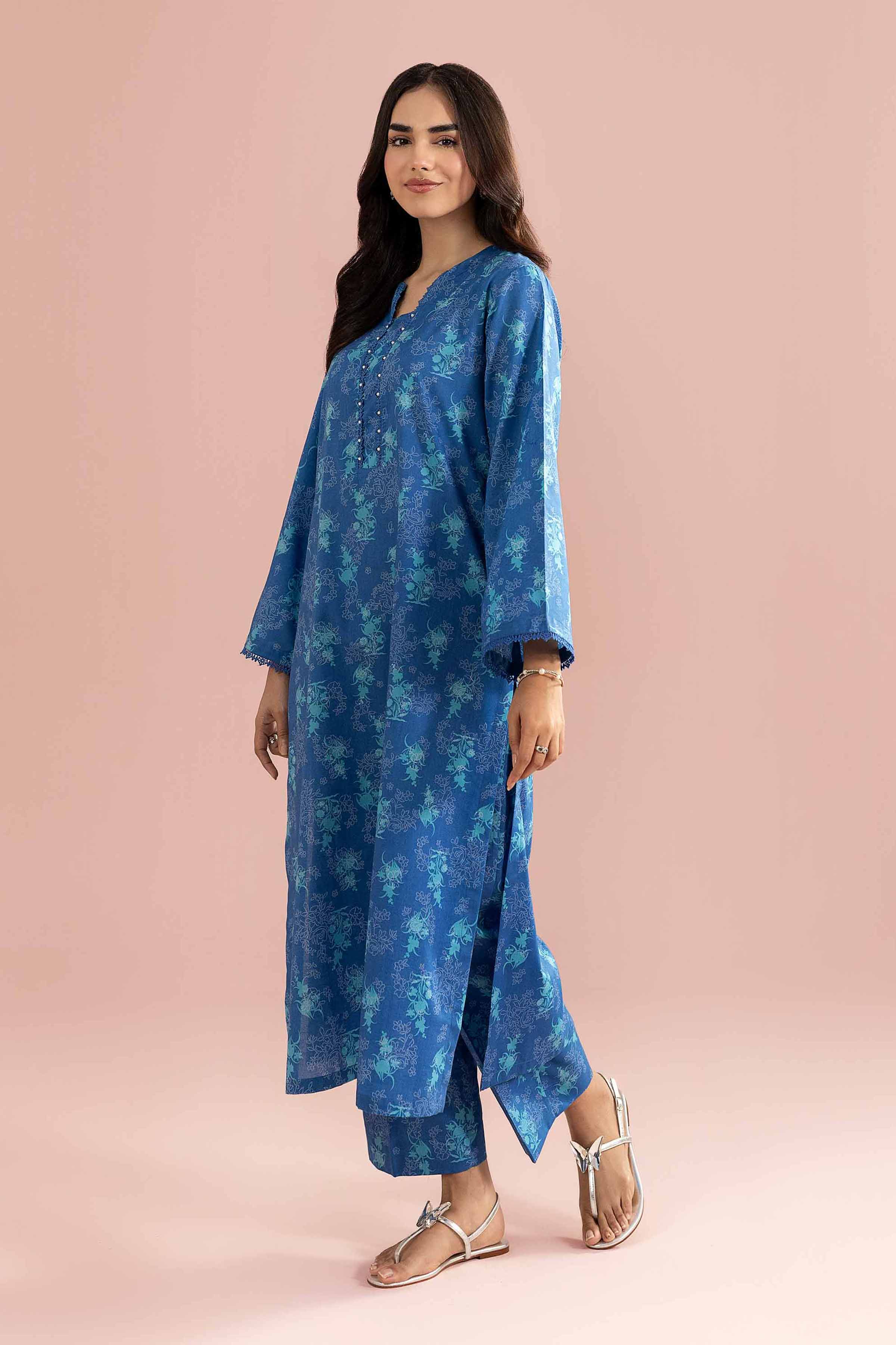 2 Piece - Printed Suit - PE26-185 for Women - Pret Collection | Nishat | Shop Online
