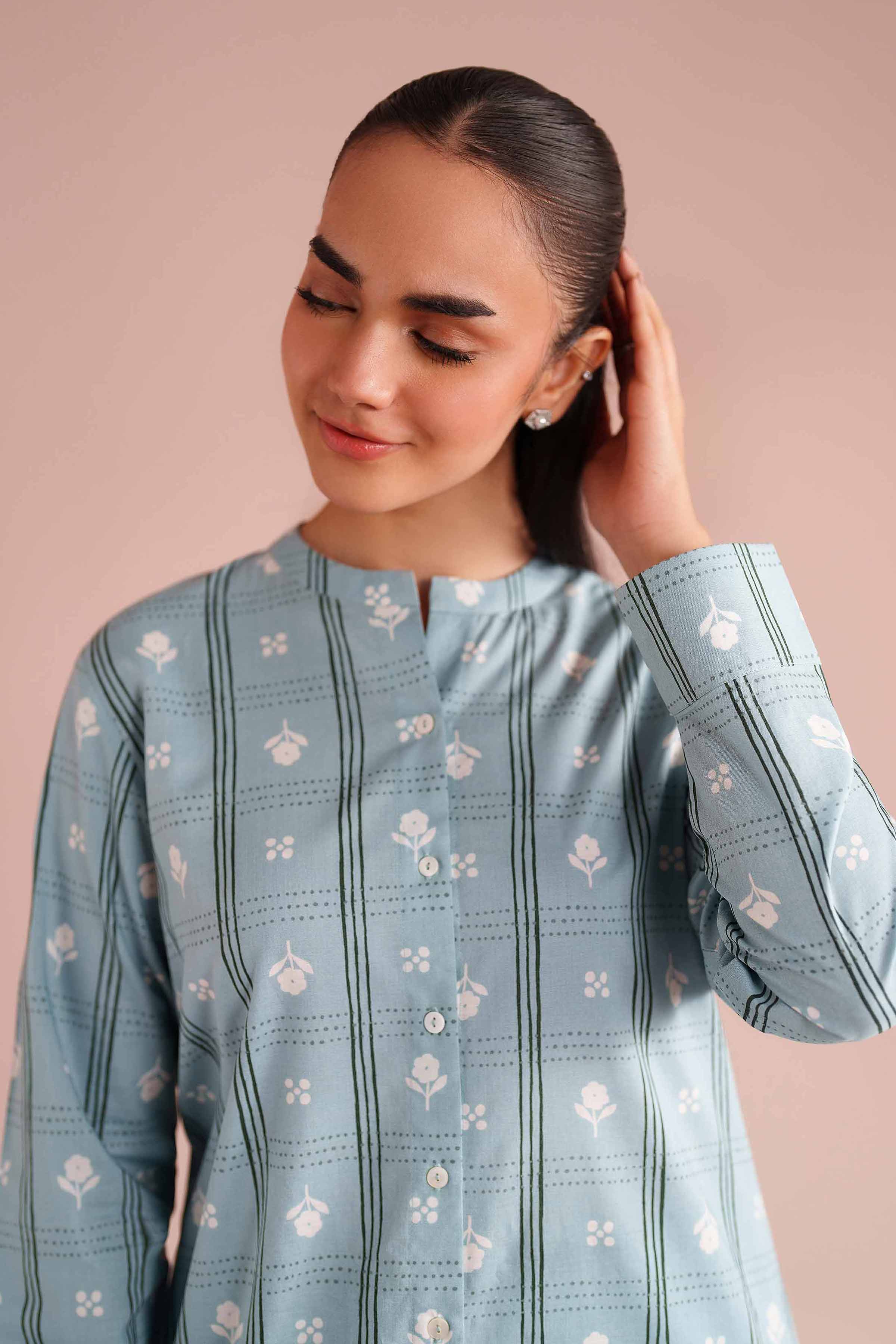 2 Piece - Printed Suit - PE26-186 for Women - Pret Collection | Nishat | Shop Online