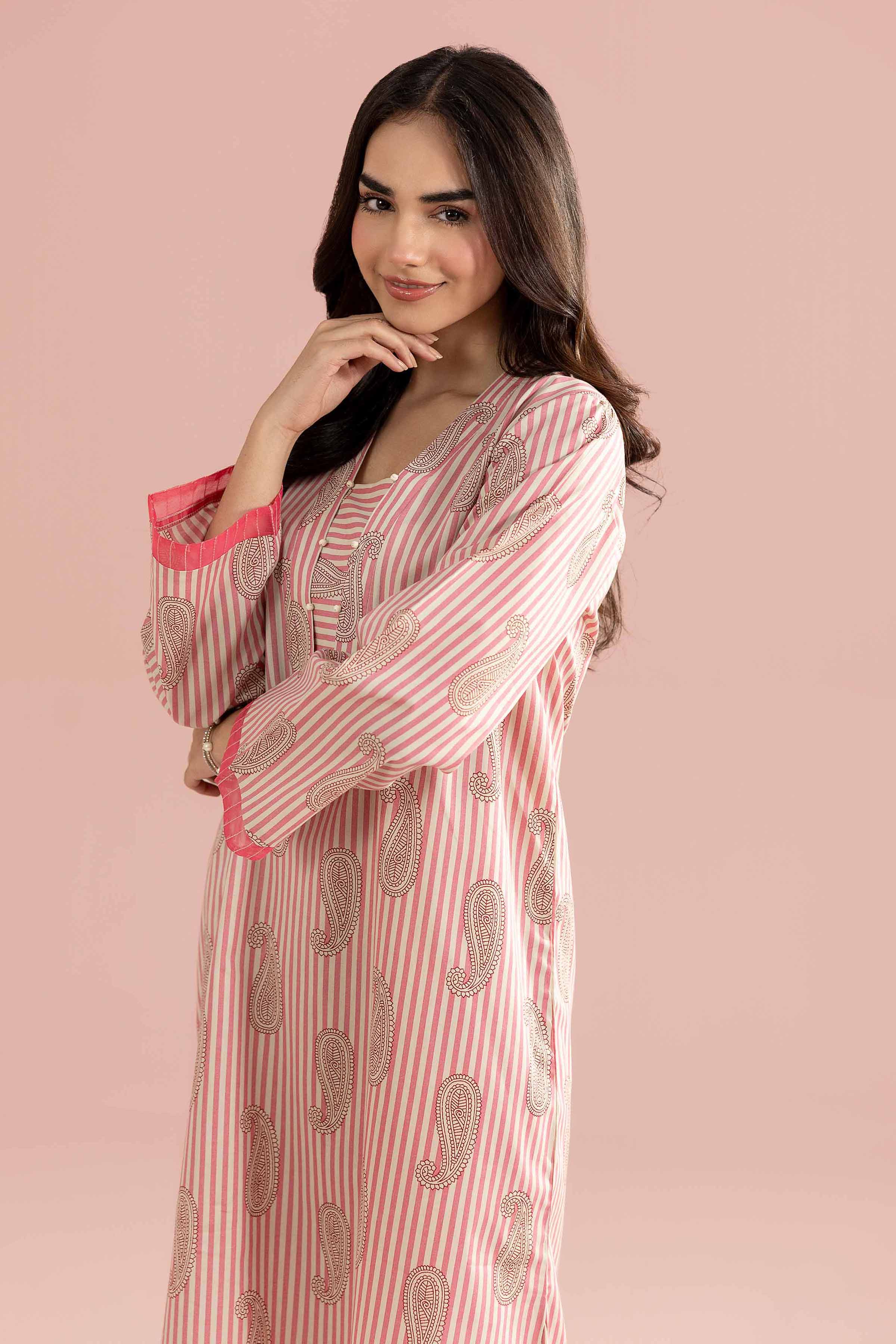 2 Piece - Printed Suit - PE26-188 for Women - Pret Collection | Nishat | Shop Online