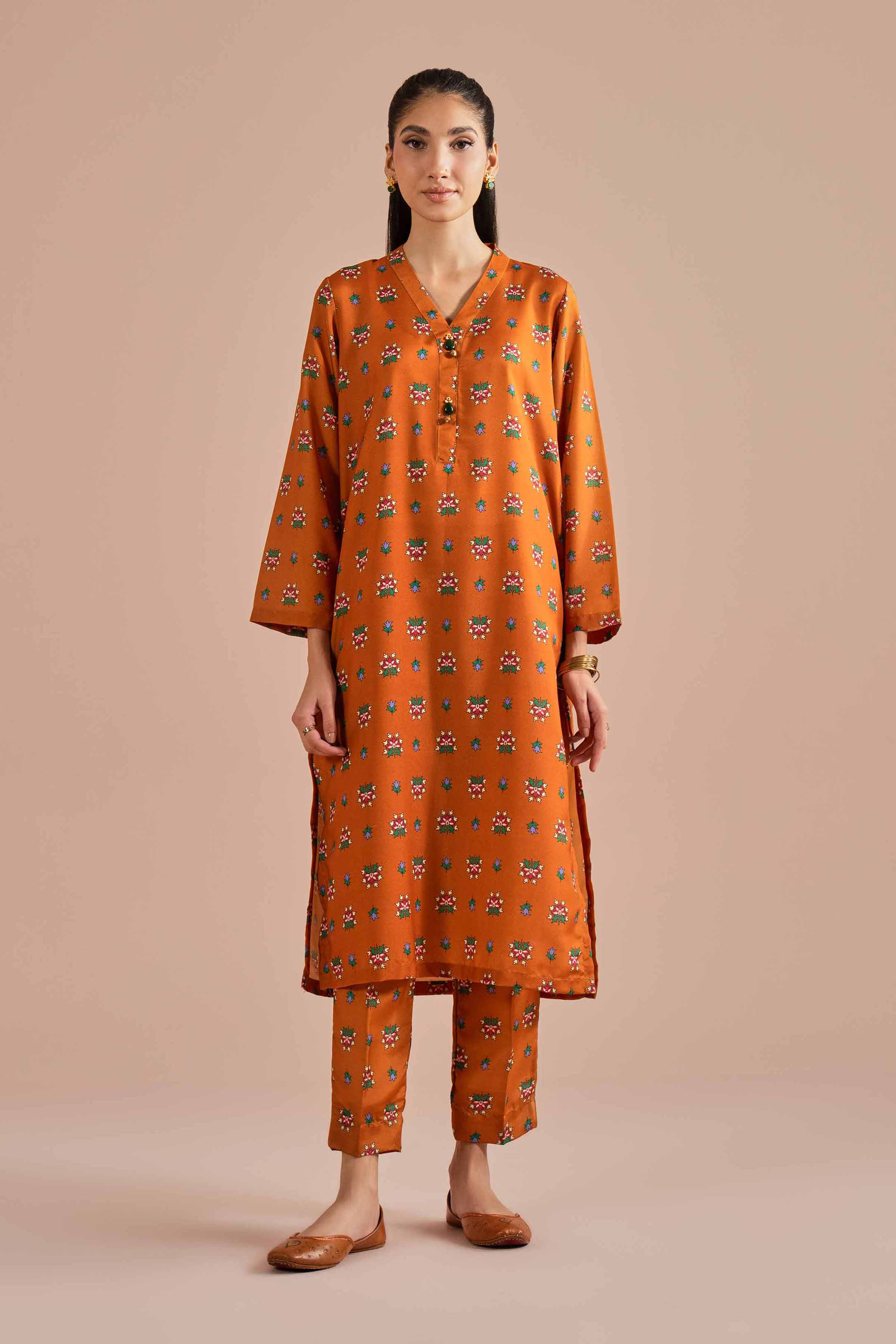 2 Piece - Printed Suit - PE26-19 for Women - Pret Collection | Nishat | Shop Online