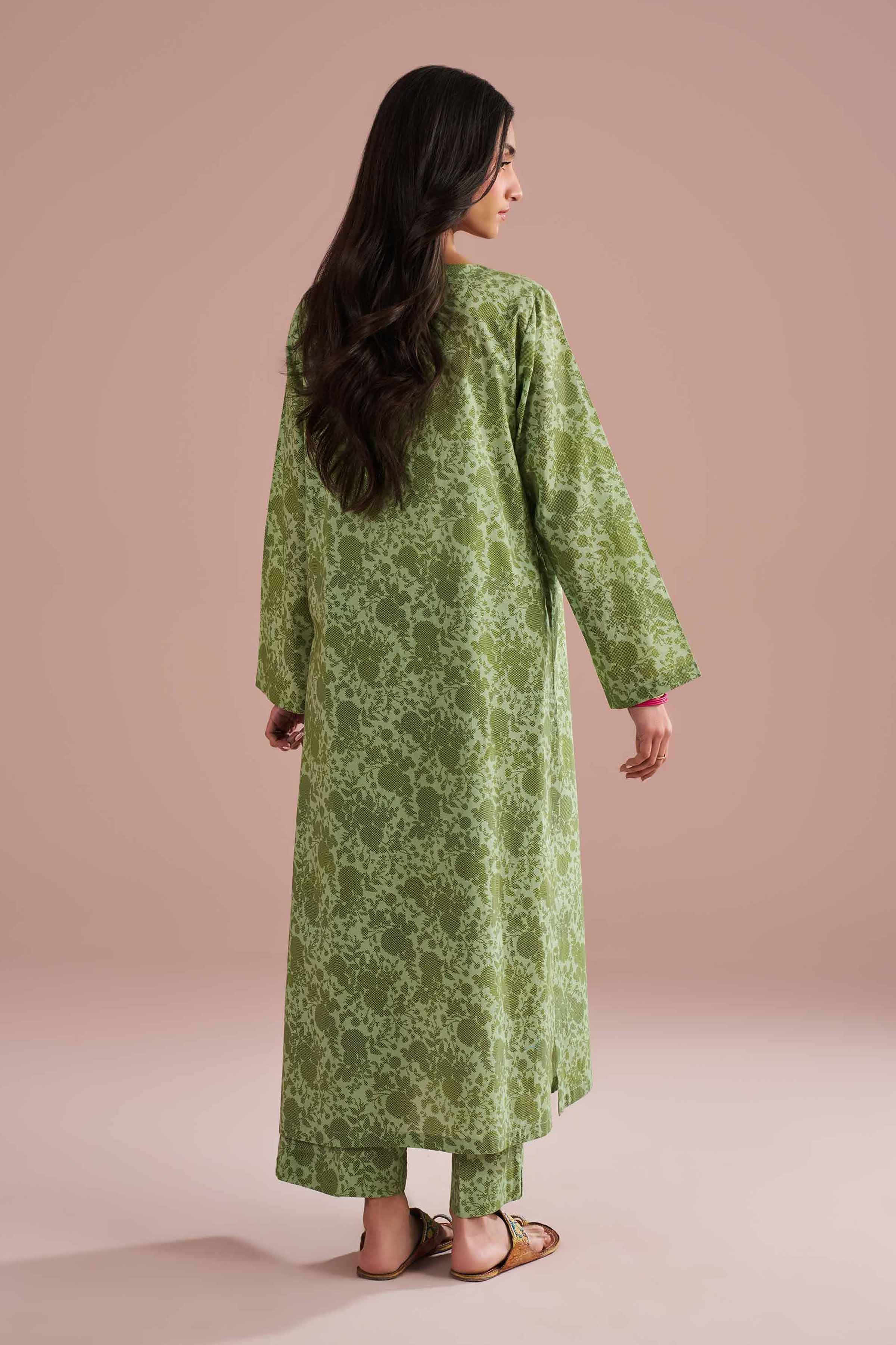 2 Piece - Printed Embroidered Suit - PE26-205 for Women - Pret Collection | Nishat | Shop Online