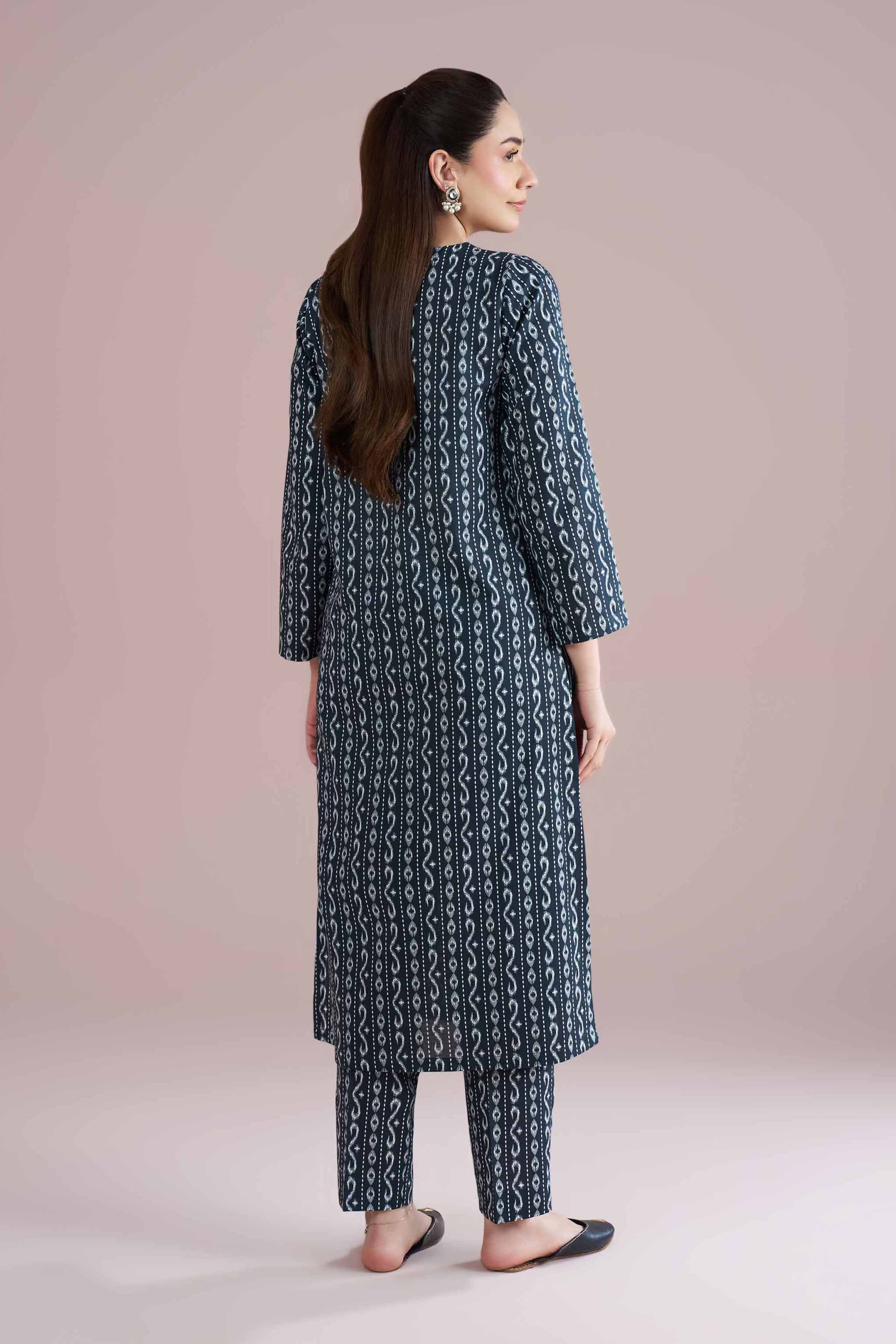 2 Piece - Printed Embroidered Suit - PE26-207 for Women - Pret Collection | Nishat | Shop Online