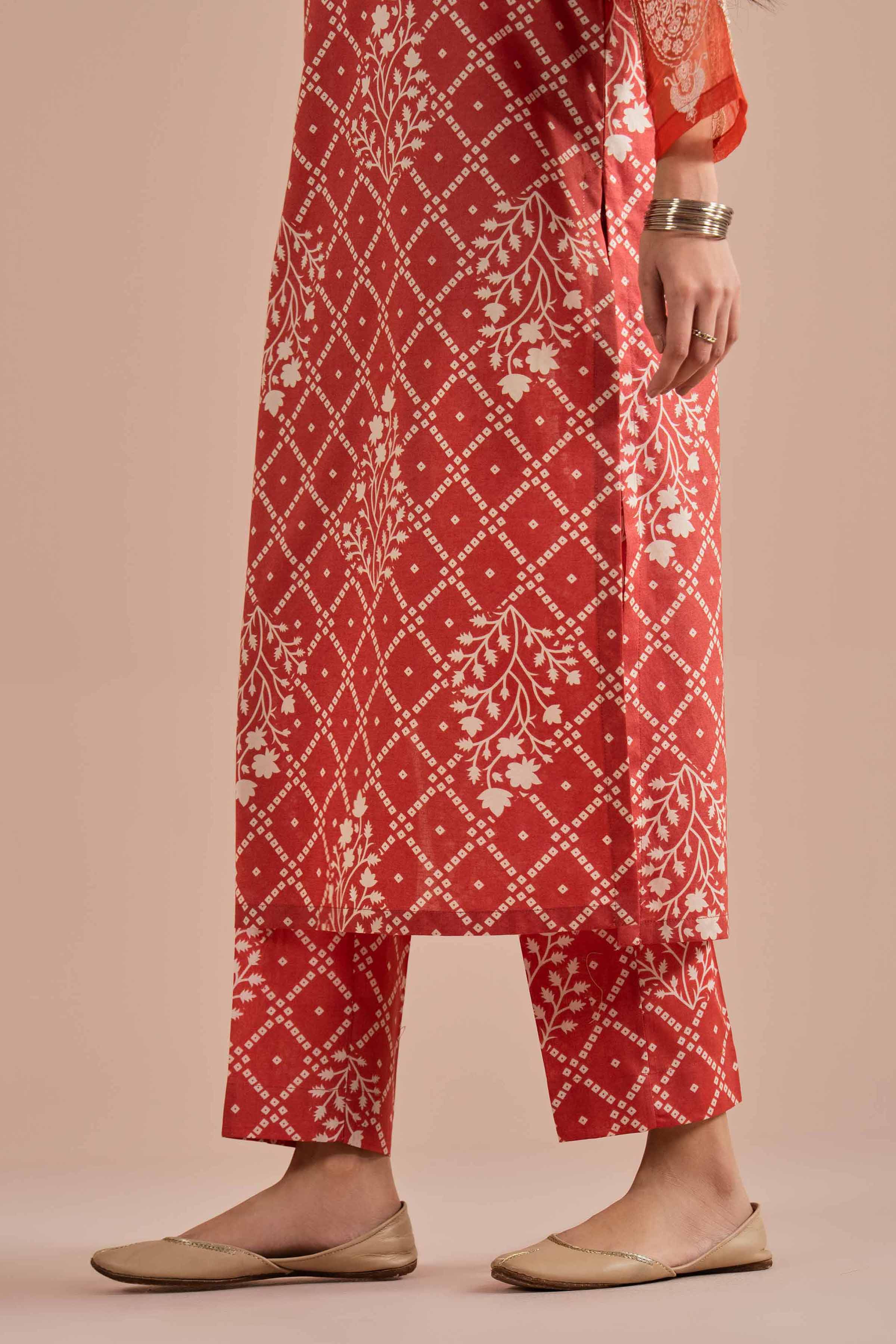 2 Piece - Printed Embroidered Suit - PE26-216 for Women - Pret Collection | Nishat | Shop Online