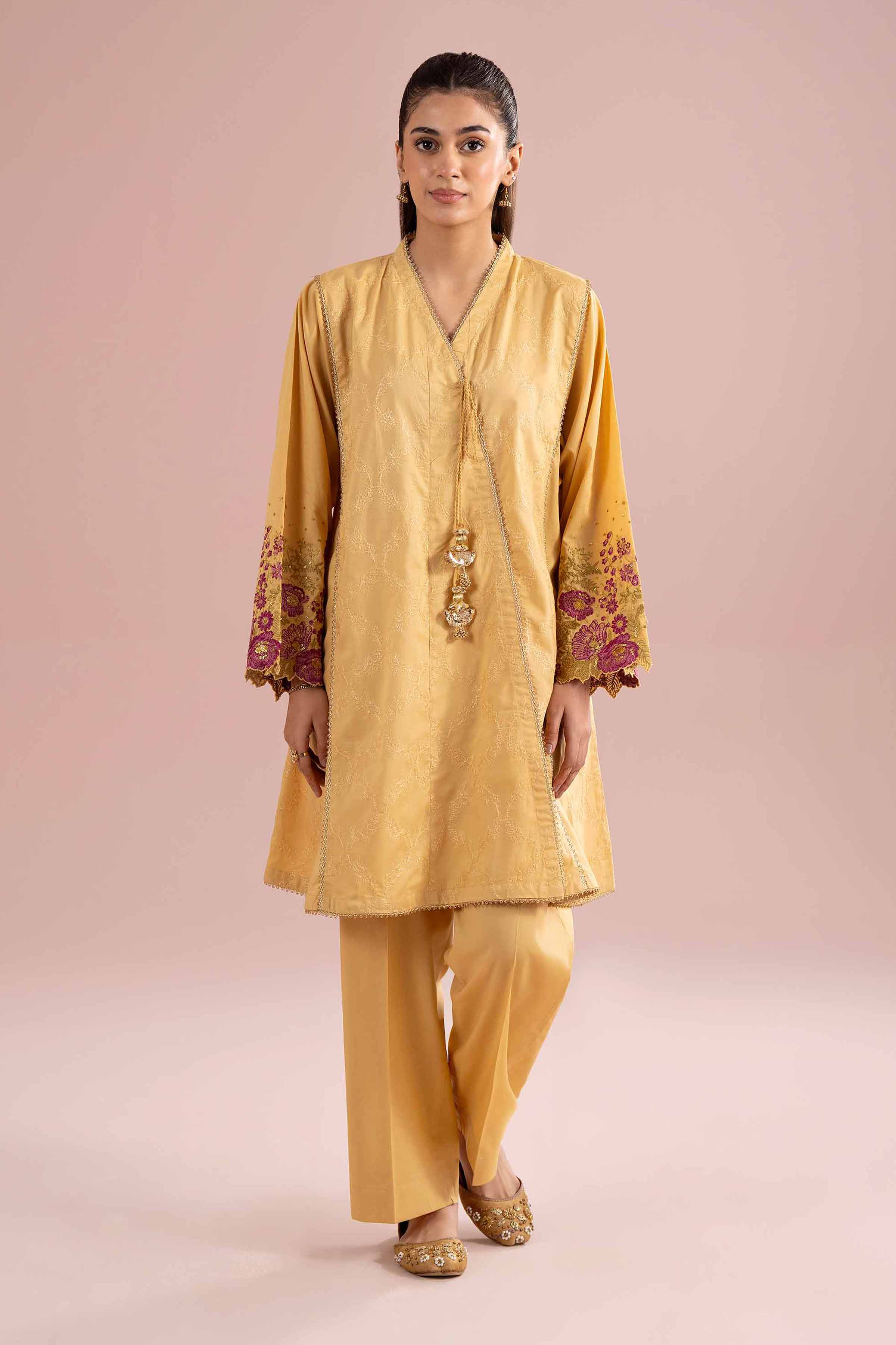 2 Piece - Embroidered Suit - PE26-241 for Women - Pret Collection | Nishat | Shop Online