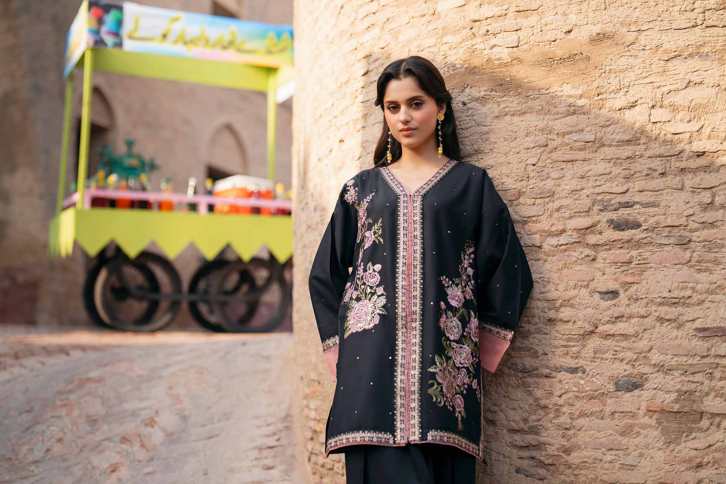 2 Piece - Embroidered Suit - PE26-249 for Women - Pret Collection | Nishat | Shop Online