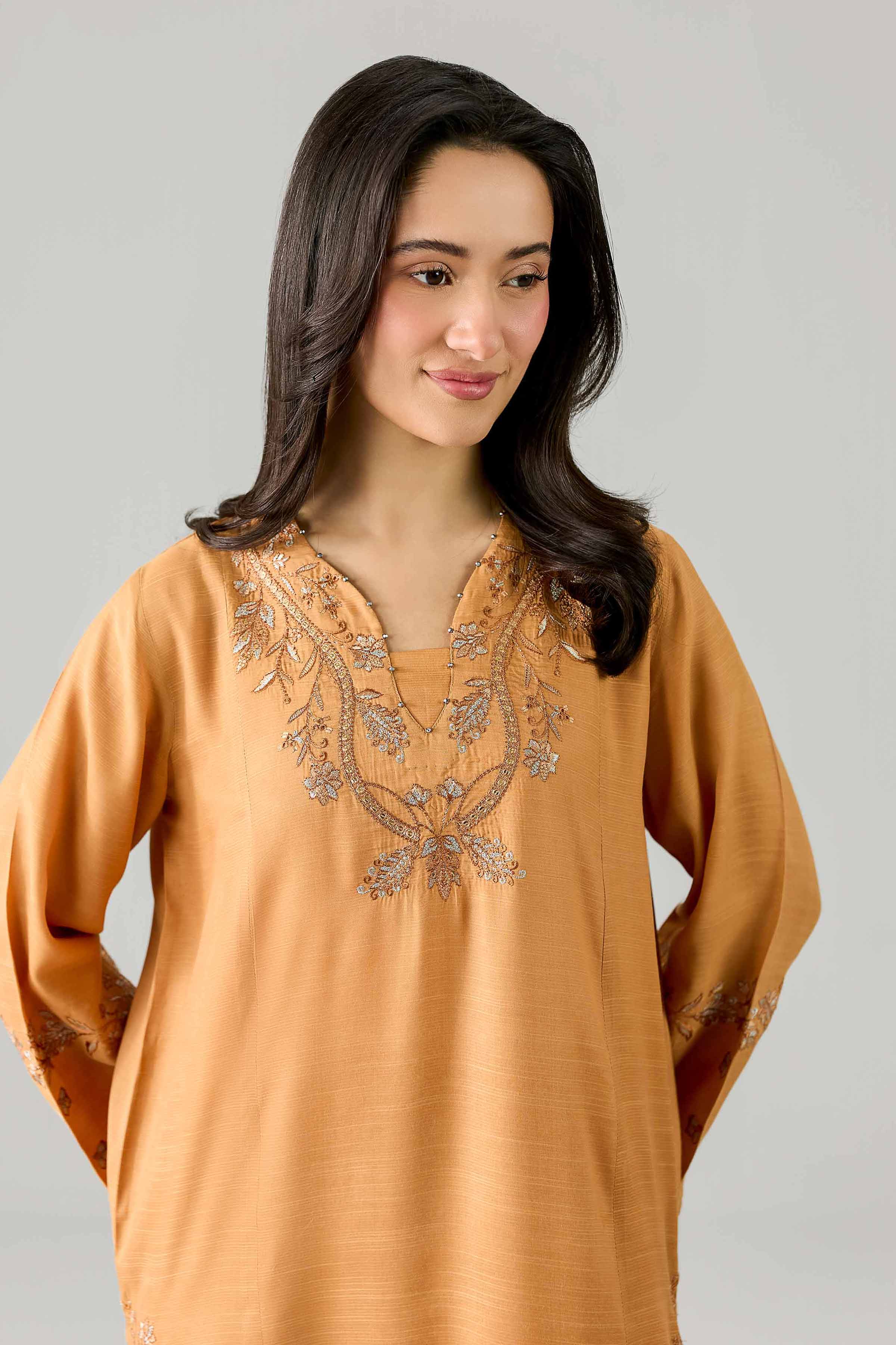 2 Piece - Embroidered Suit - PE26-257