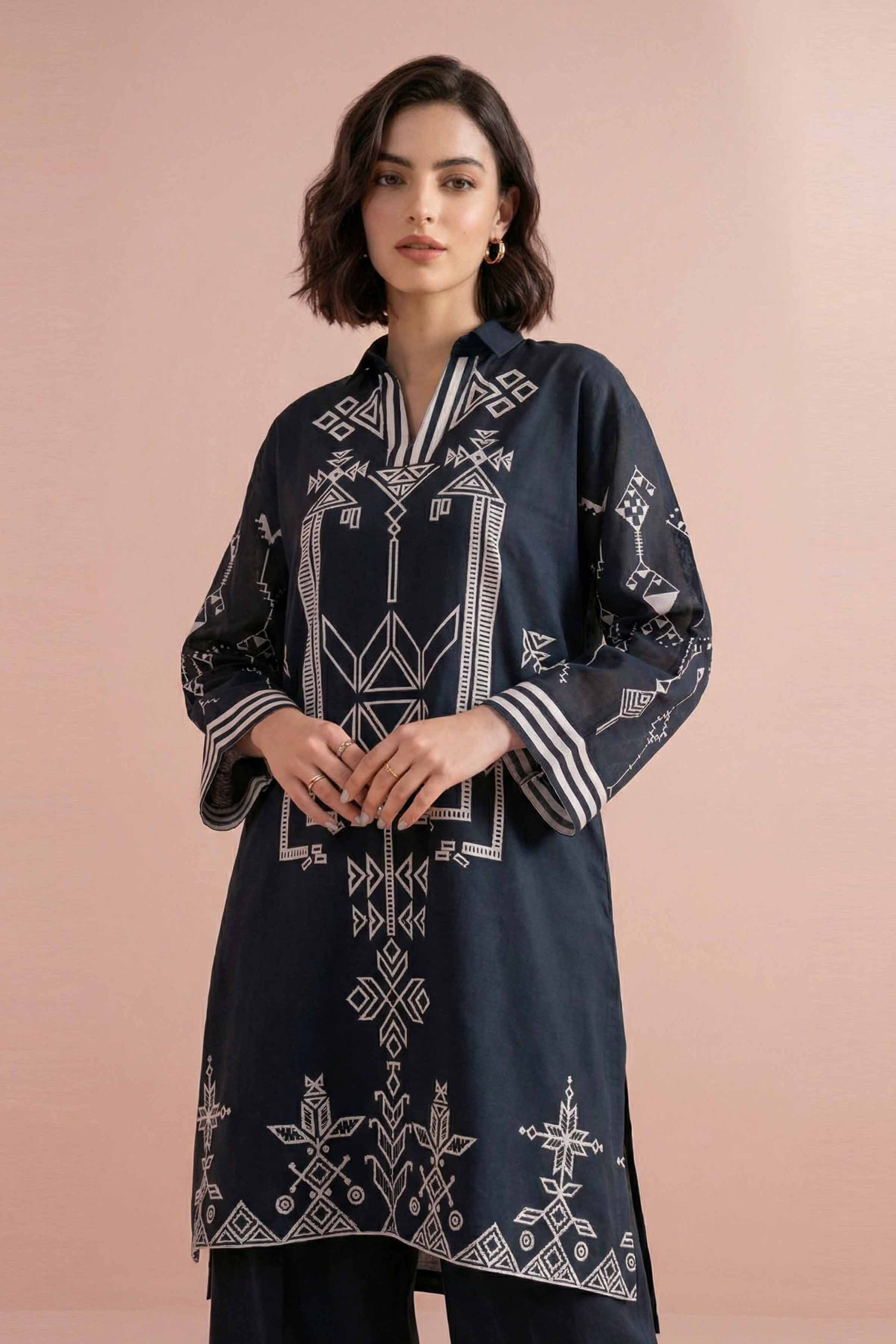 2 Piece - Printed Suit - PE26-263