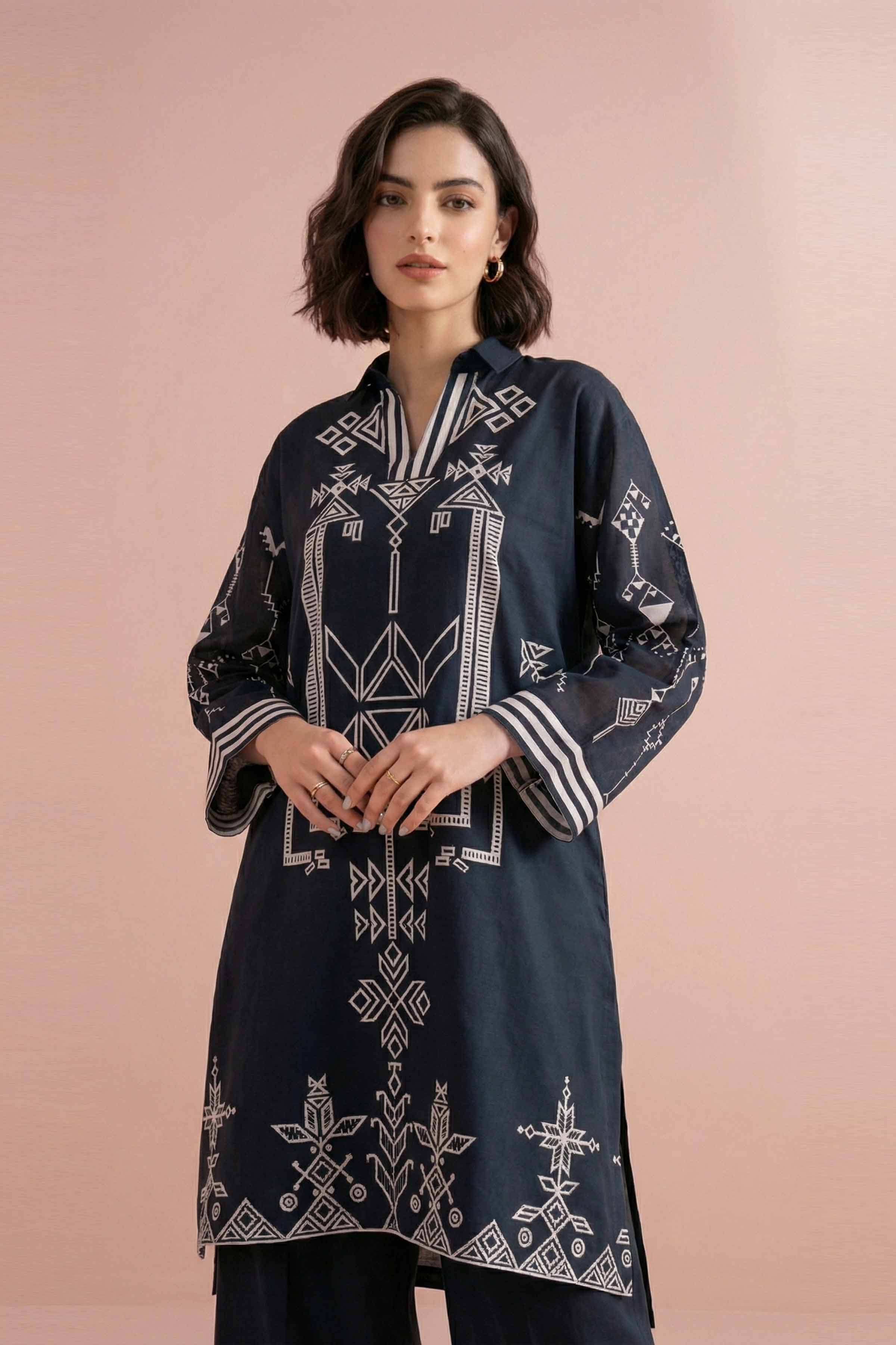 2 Piece - Printed Suit - PE26-263