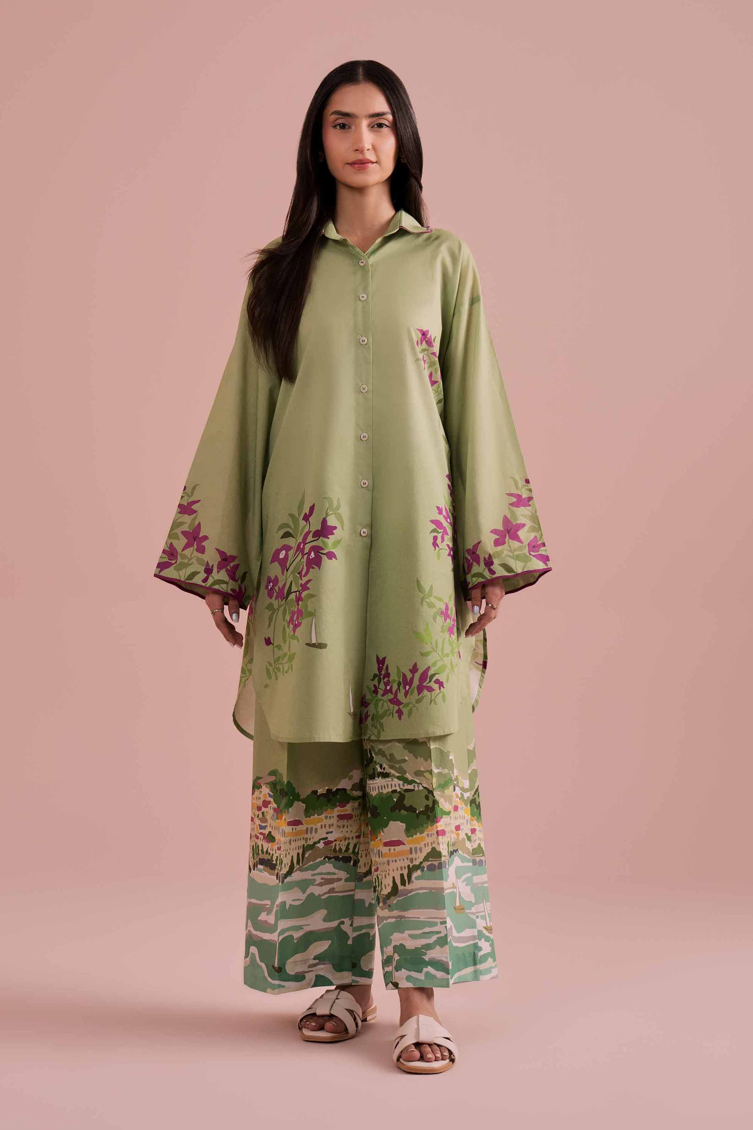 2 Piece - Printed Suit - PE26-265