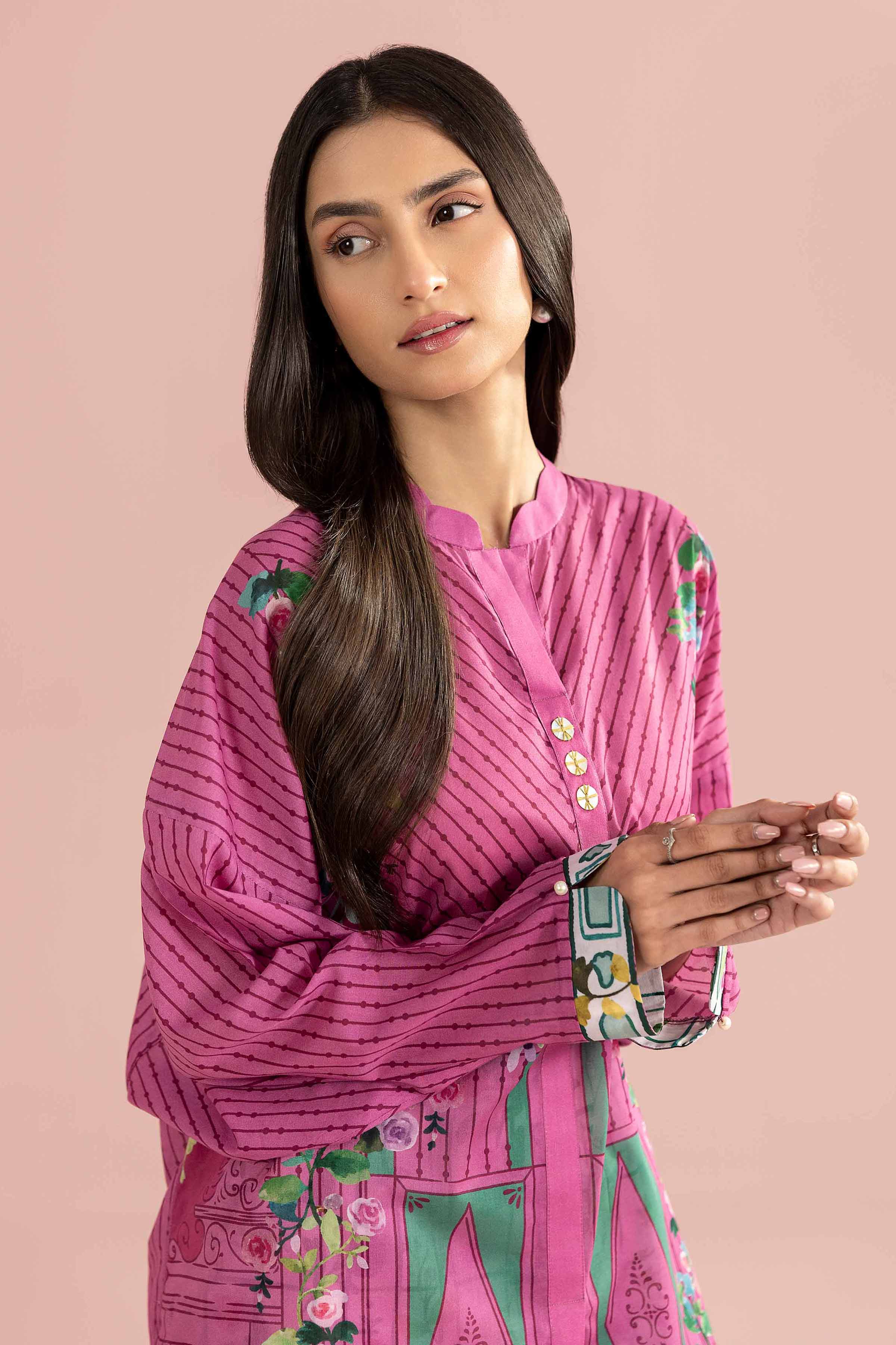 2 Piece - Printed Suit - PE26-266 for Women - Pret Collection | Nishat | Shop Online