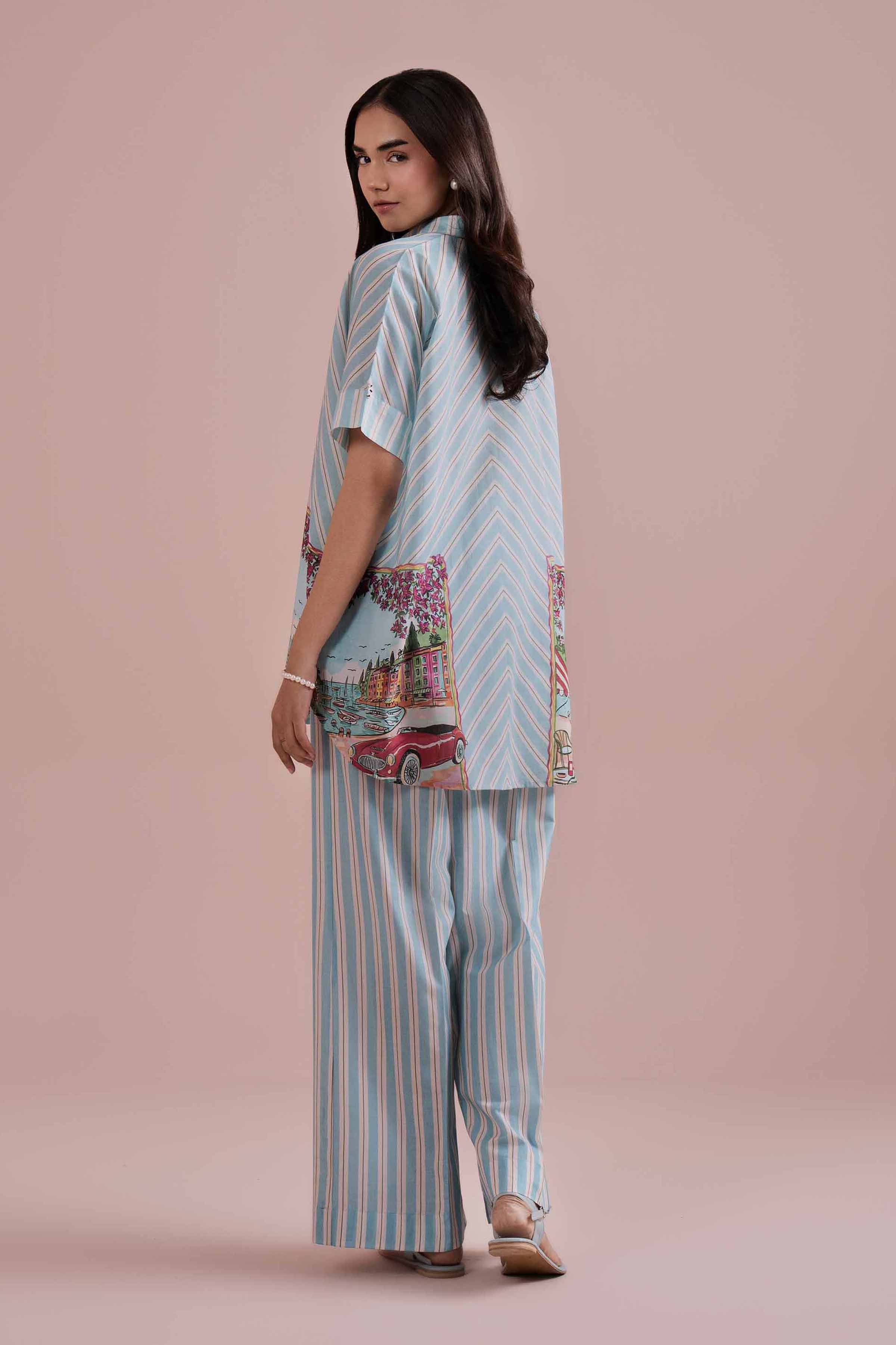 2 Piece - Printed Suit - PE26-267