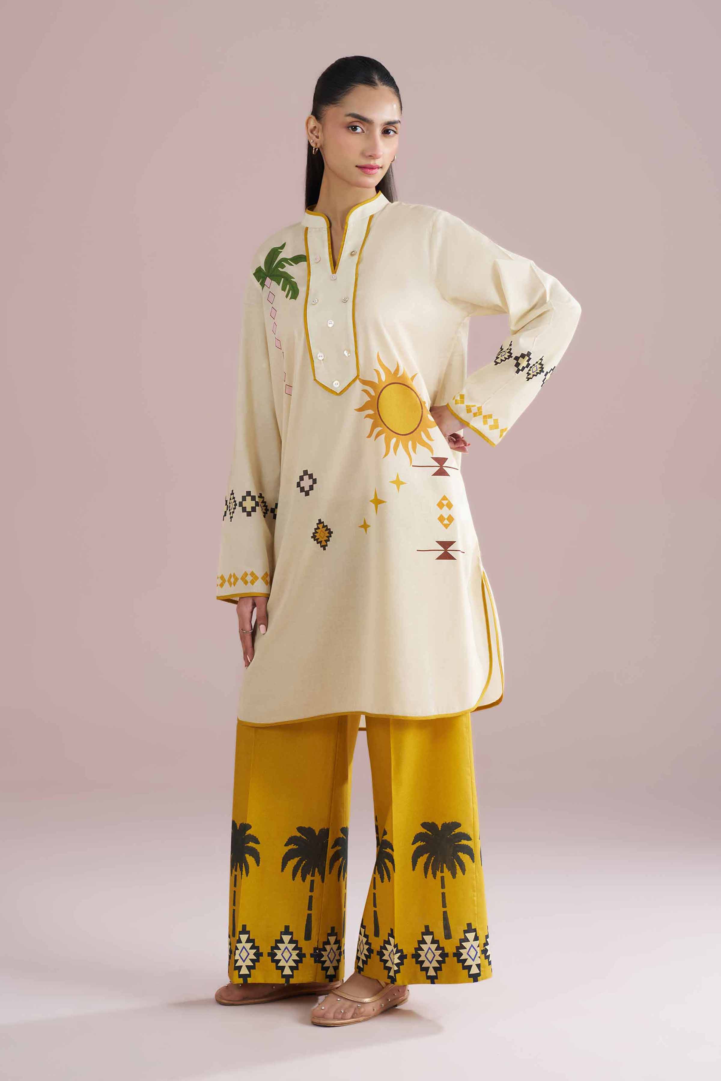 2 Piece - Printed Suit - PE26-269 for Women - Pret Collection | Nishat | Shop Online