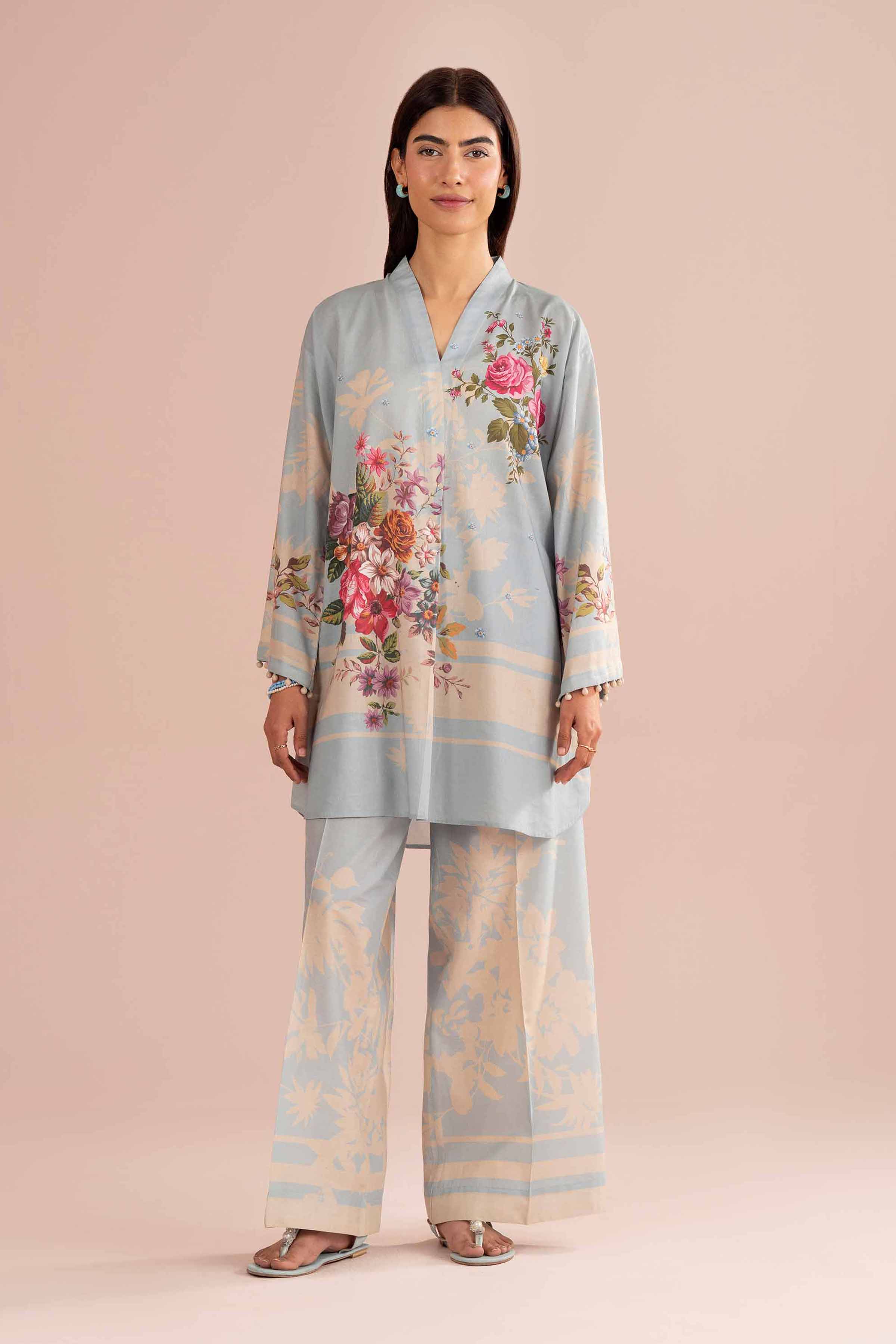 2 Piece - Printed Suit - PE26-270 for Women - Pret Collection | Nishat | Shop Online