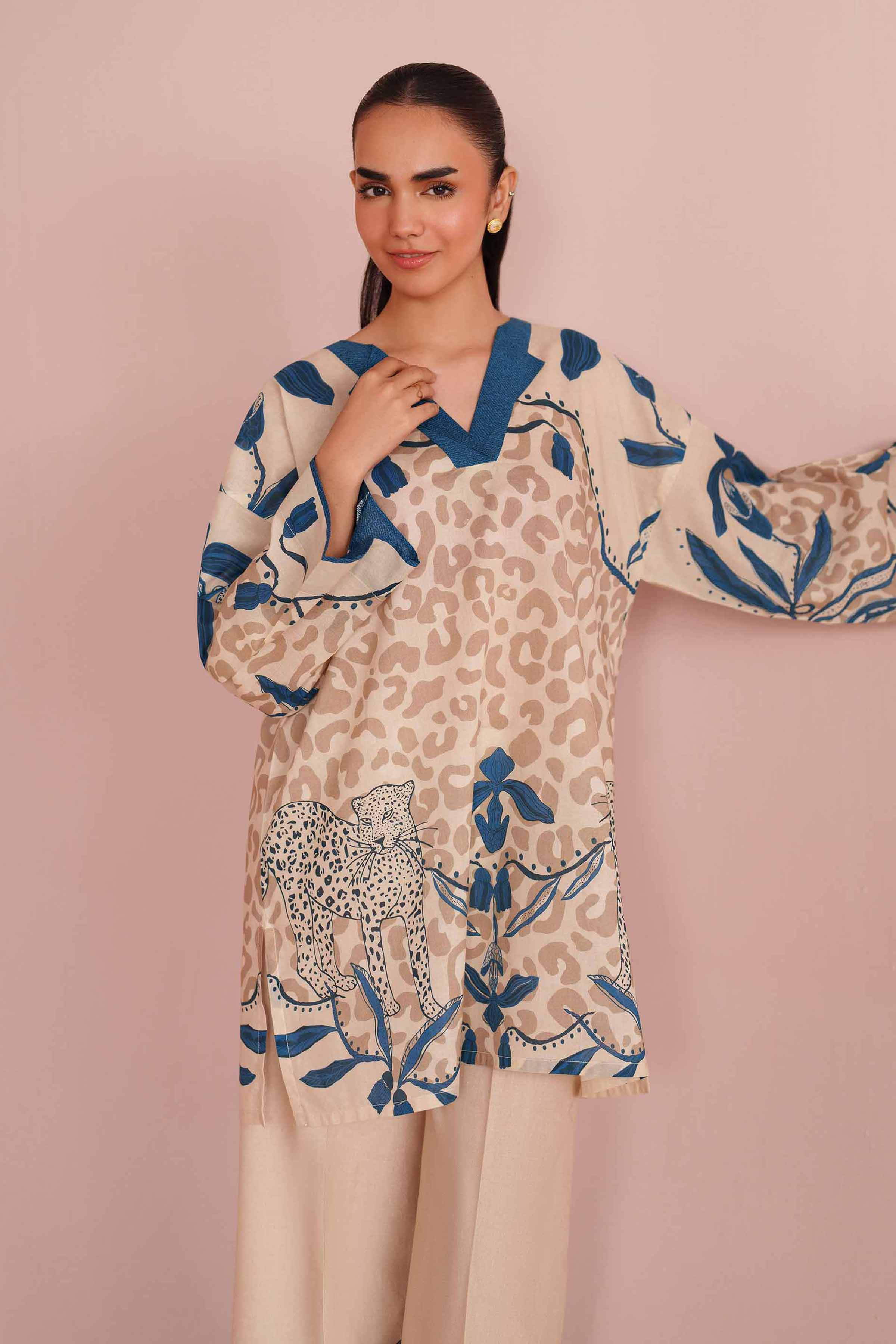 2 Piece - Printed Suit - PE26-274