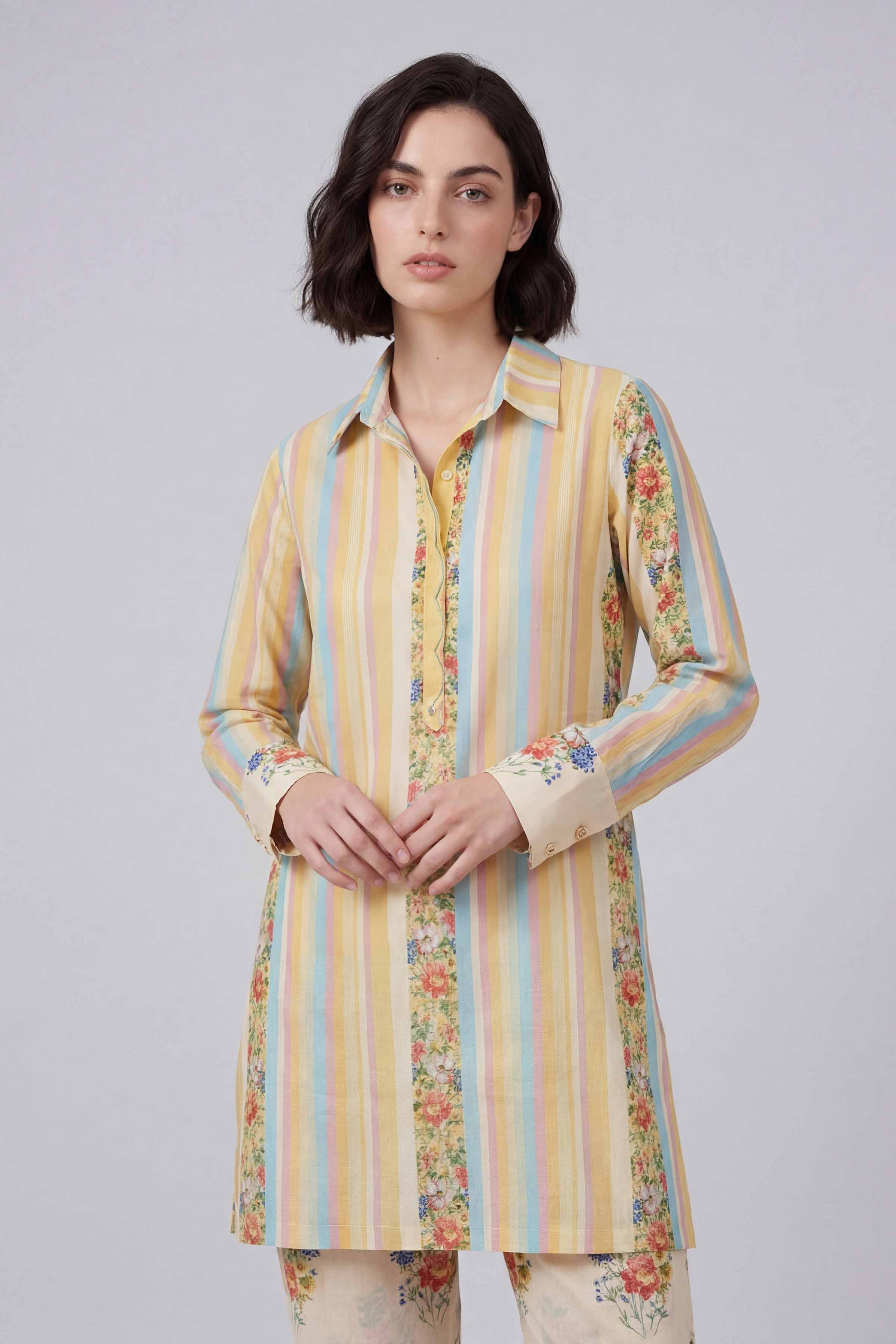 2 Piece - Printed Suit - PE26-275