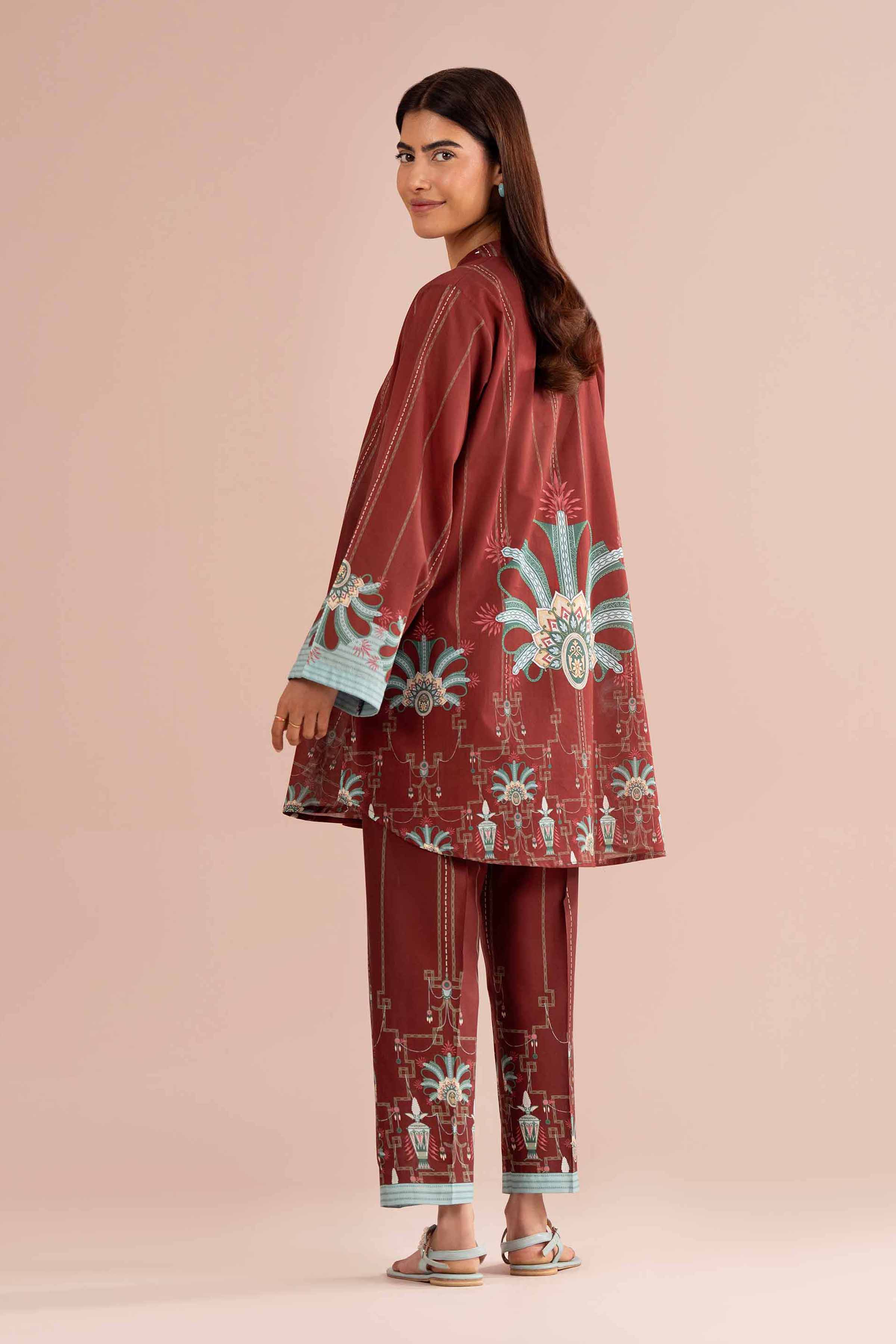 2 Piece - Printed Suit - PE26-279 for Women - Pret Collection | Nishat | Shop Online