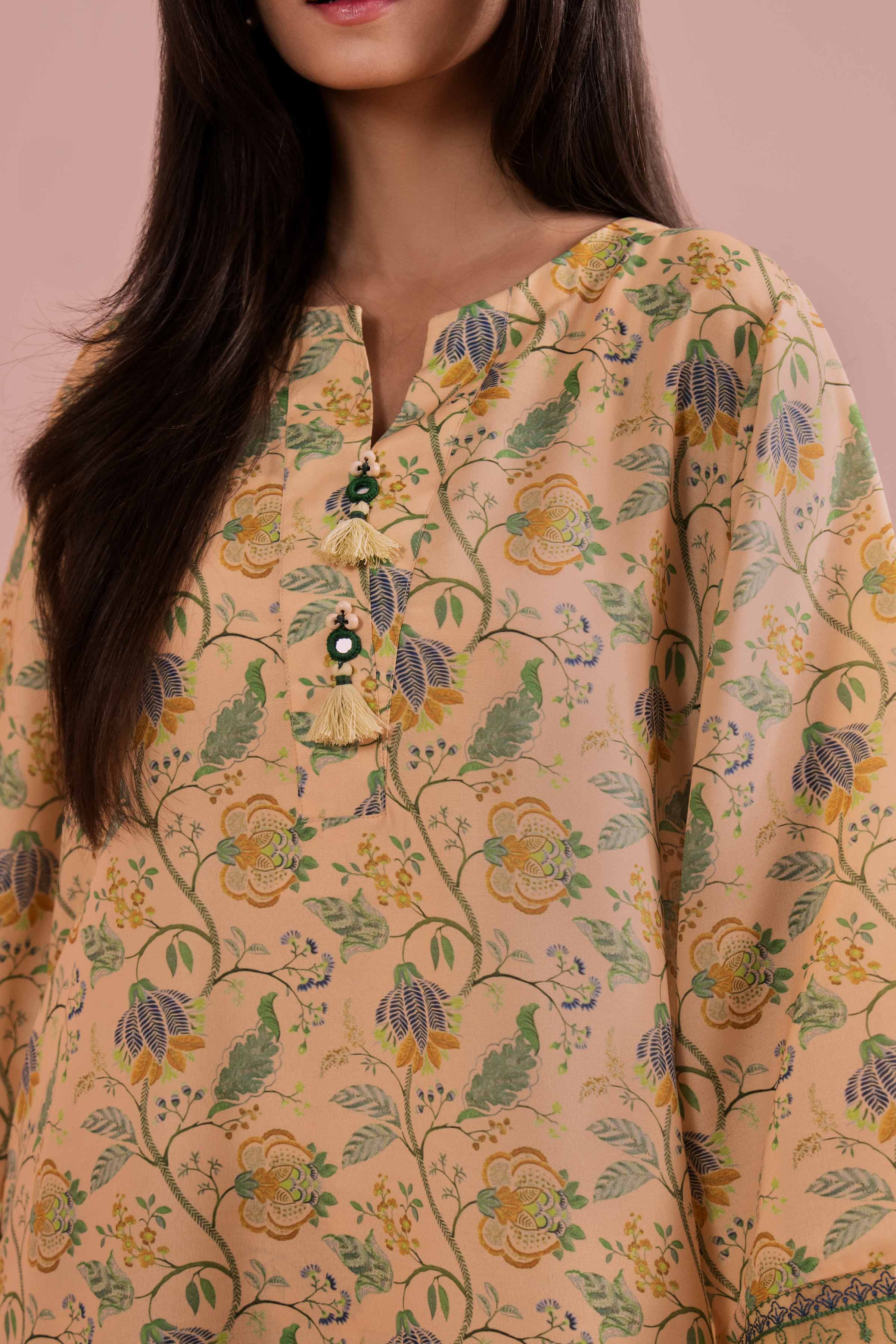 2 Piece - Printed Embroidered Suit - PE26-29 for Women - Pret Collection | Nishat | Shop Online