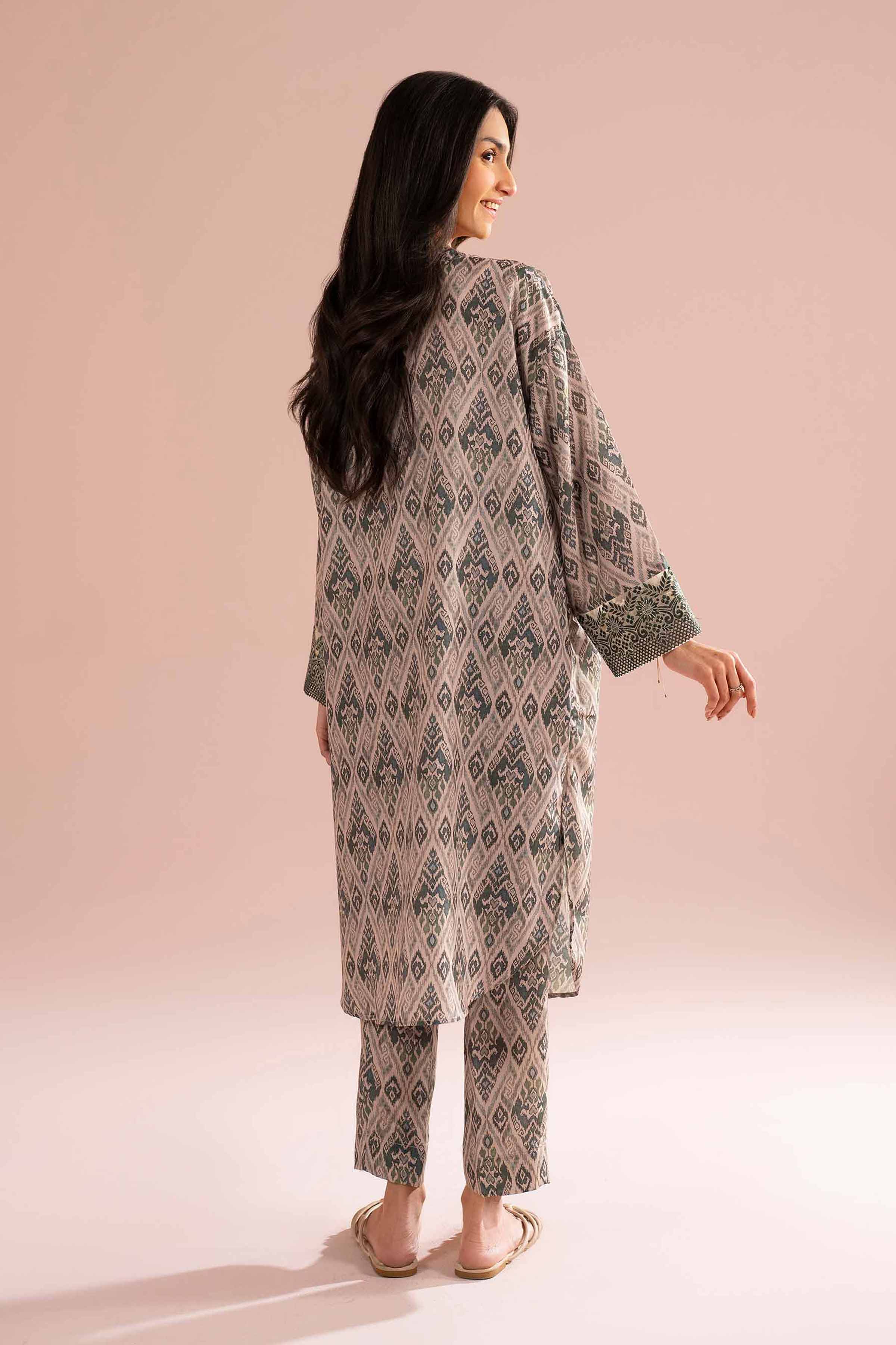 2 Piece - Printed Embroidered Suit - PE26-30 for Women - Pret Collection | Nishat | Shop Online