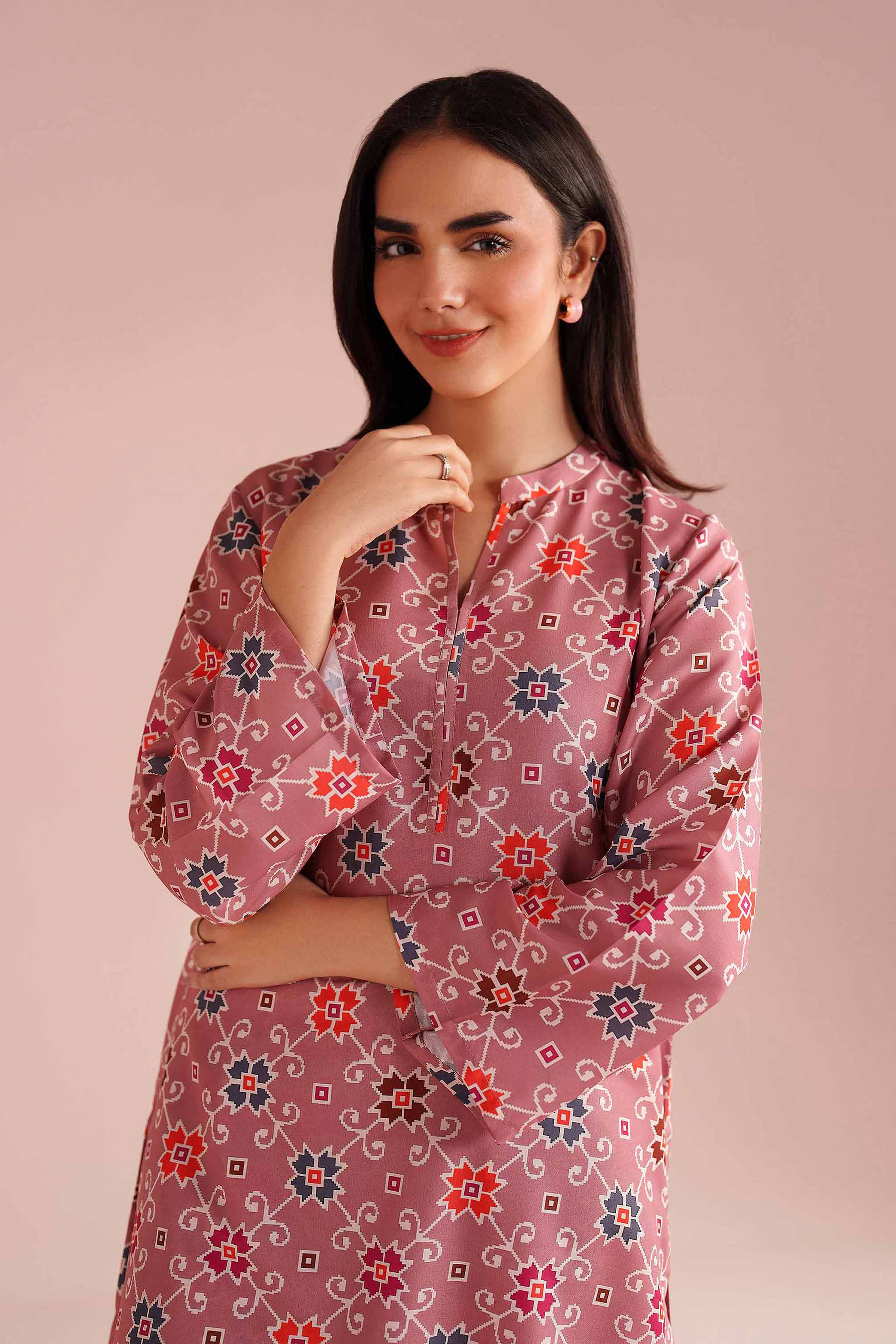2 Piece - Printed Suit - PE26-31 for Women - Pret Collection | Nishat | Shop Online