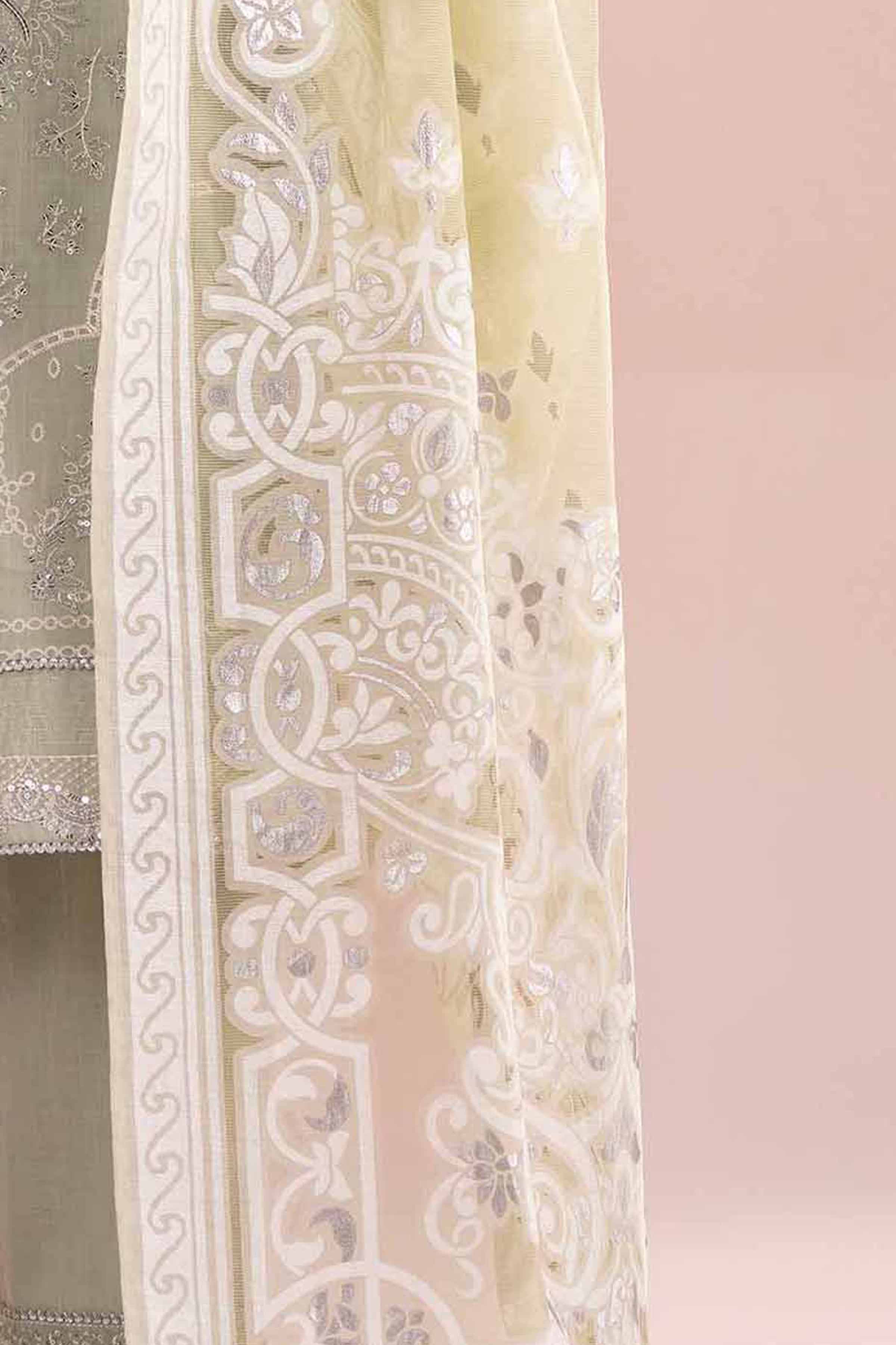 3 Piece - Embroidered Suit - PE26-316