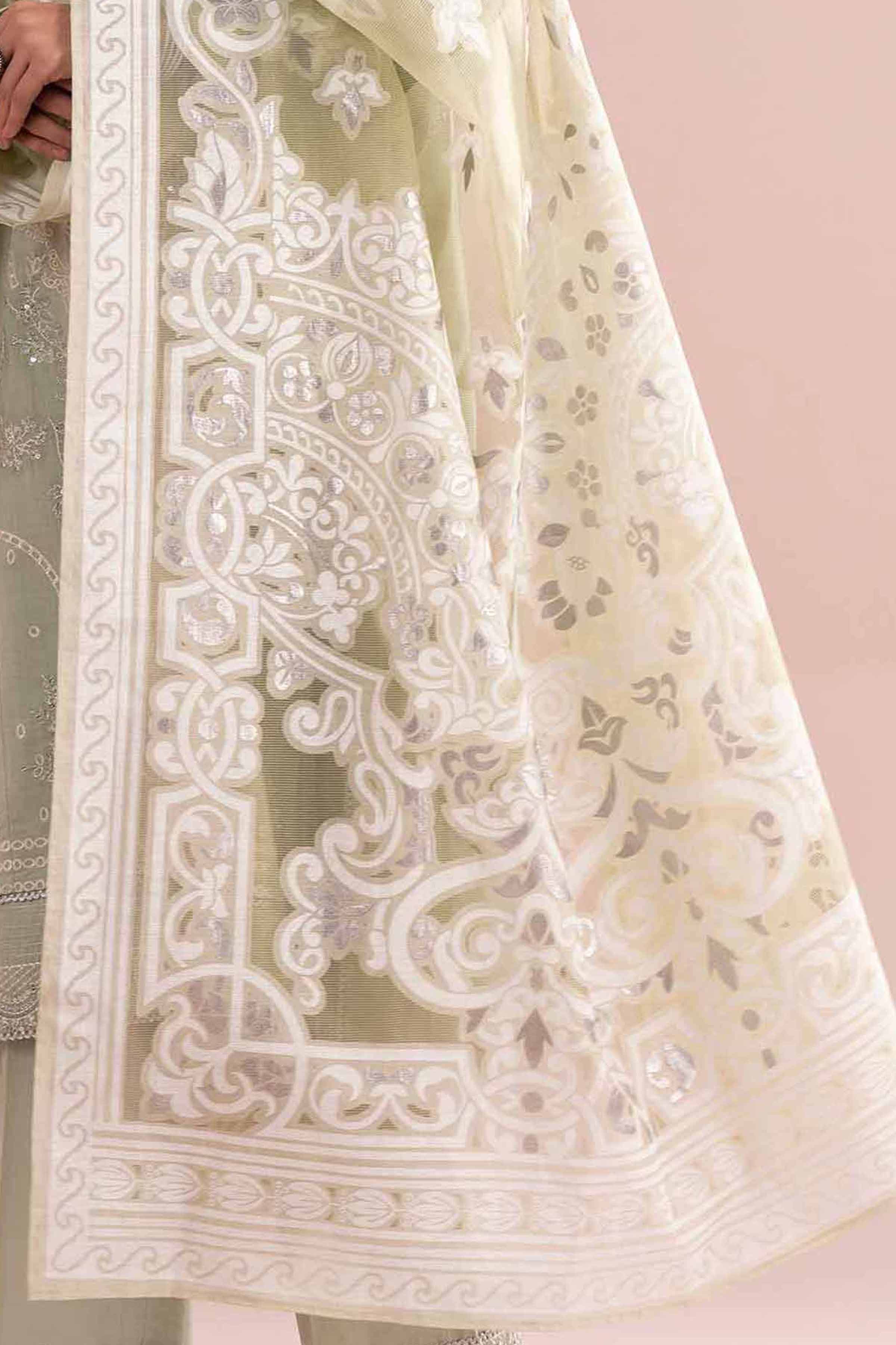 3 Piece - Embroidered Suit - PE26-316