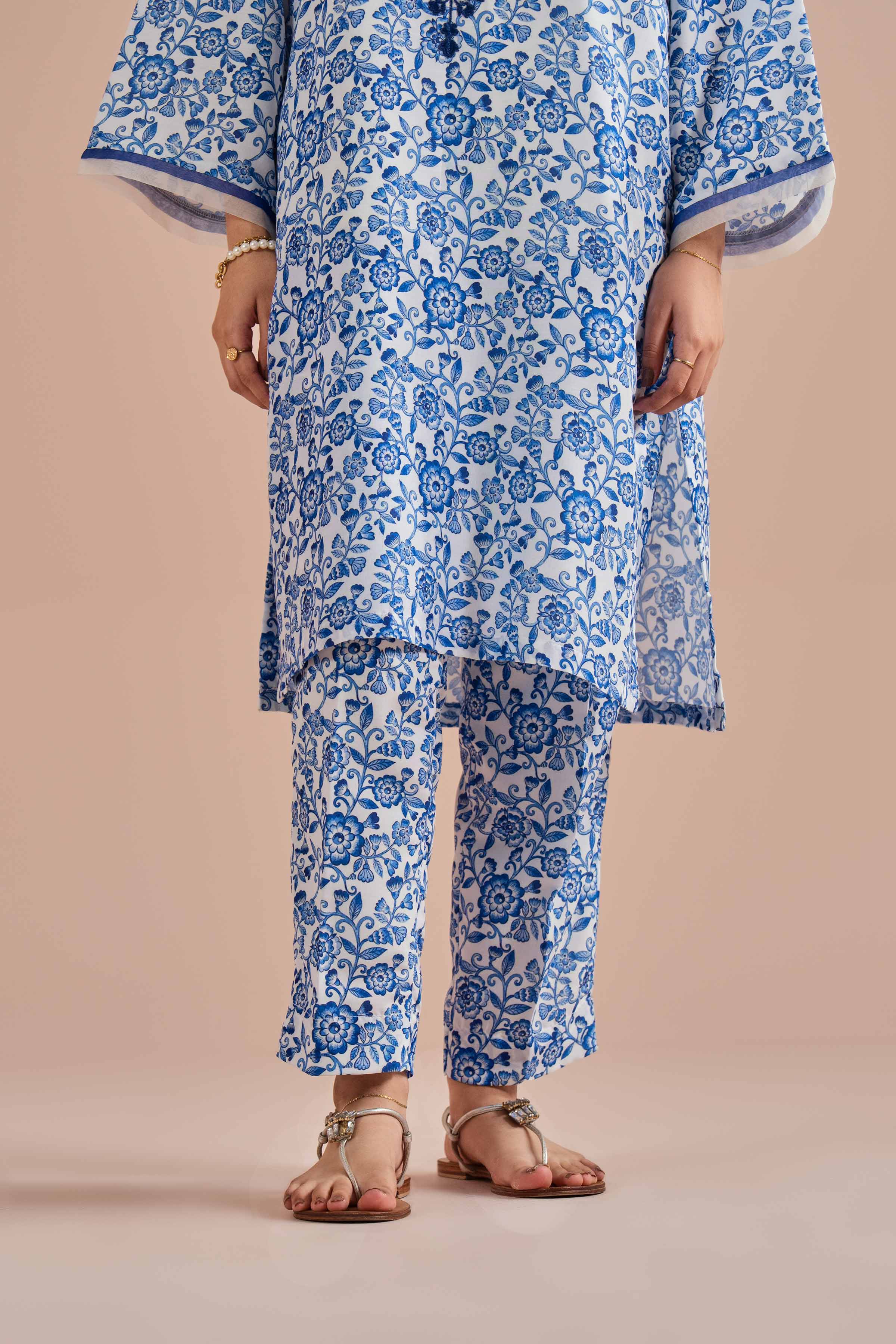 2 Piece - Printed Embroidered Suit - PE26-32 for Women - Pret Collection | Nishat | Shop Online