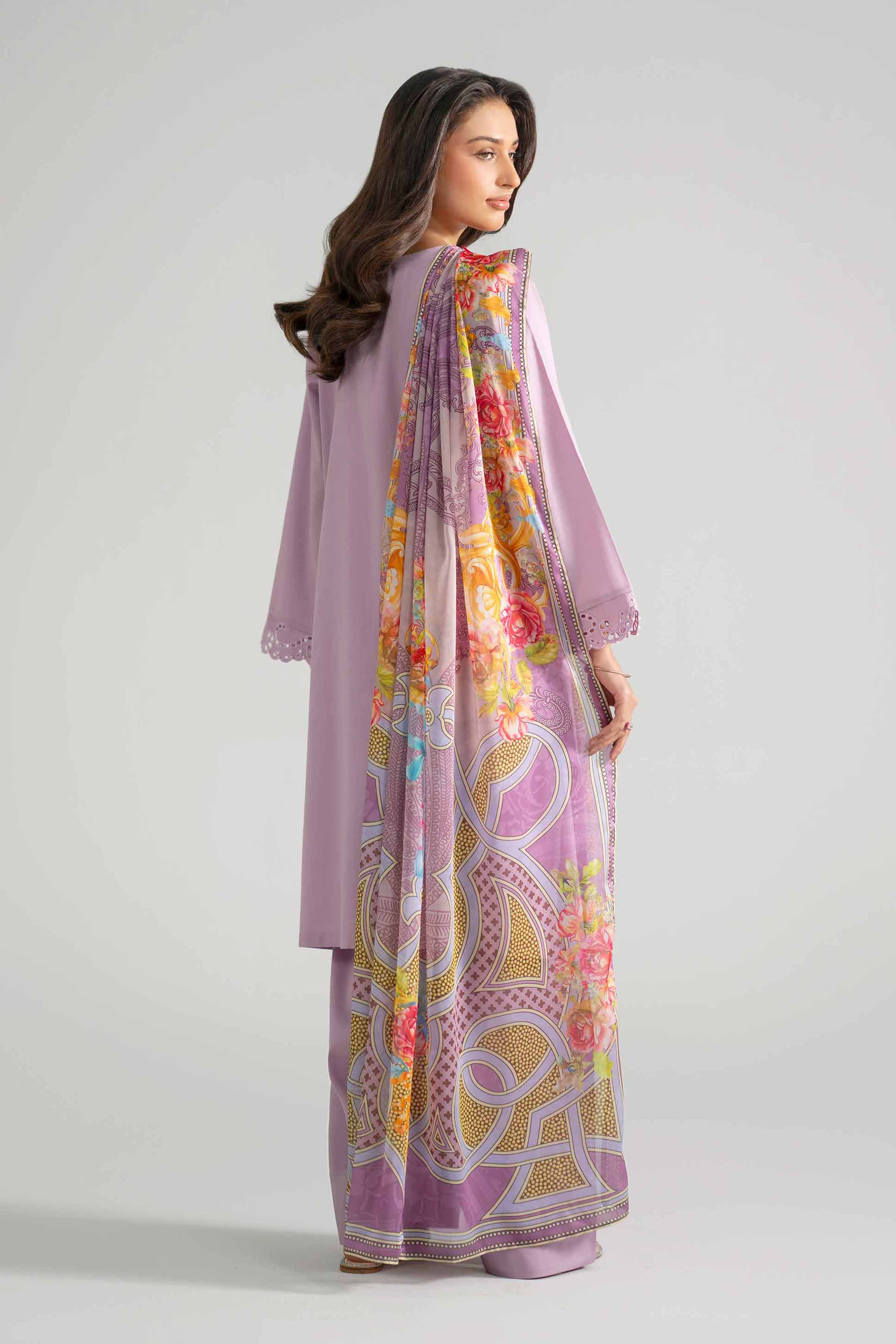 3 Piece - Embroidered Suit - PE26-322