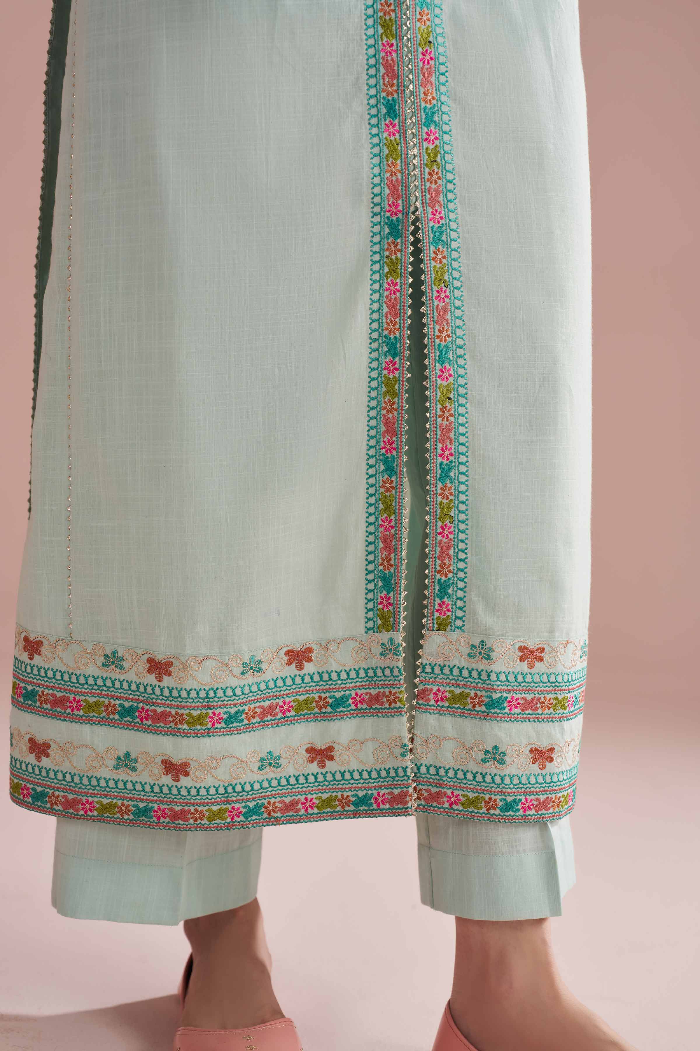 3 Piece - Embroidered Suit - PE26-324 for Women - Pret Collection | Nishat | Shop Online