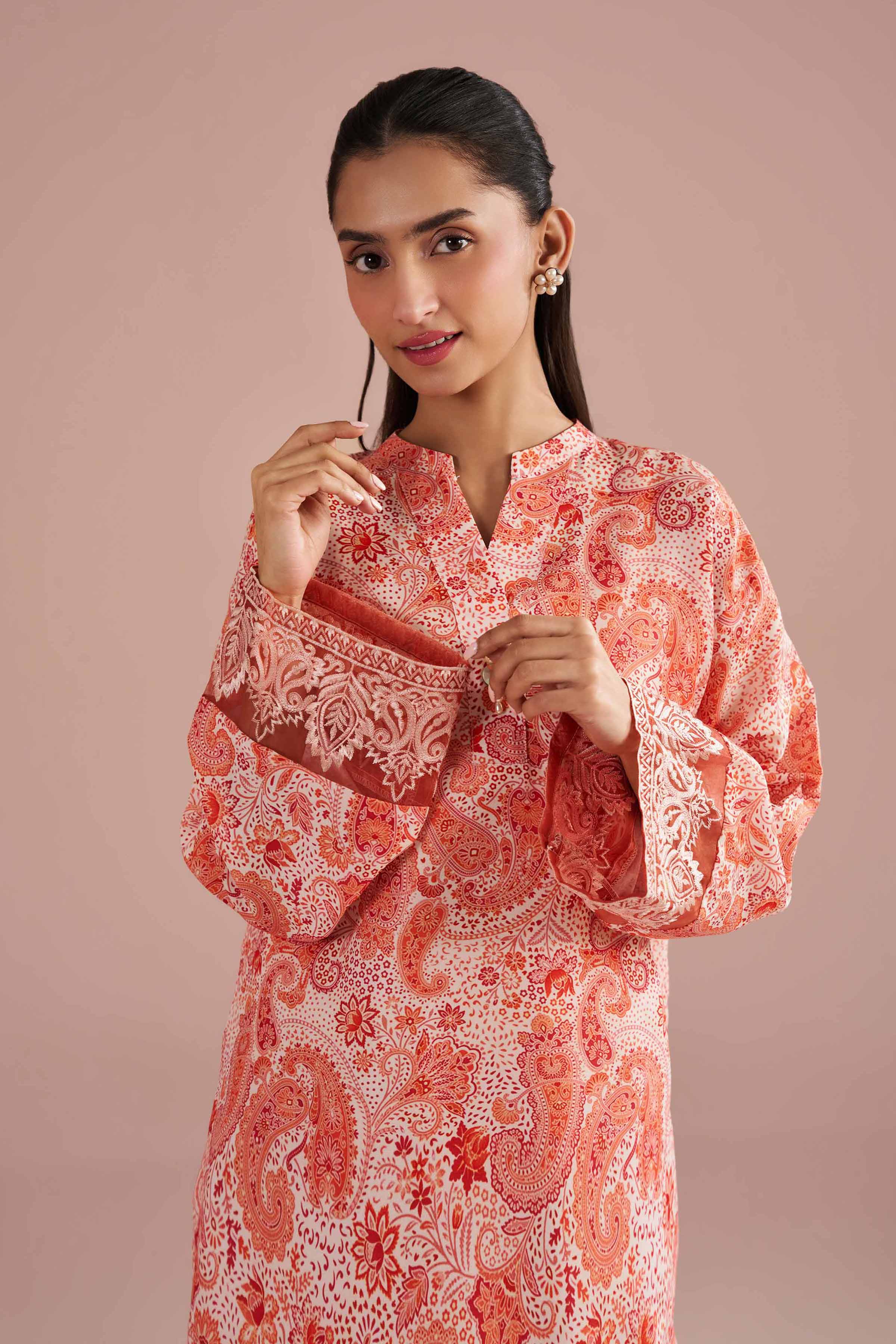 2 Piece - Printed Suit - PE26-33 for Women - Pret Collection | Nishat | Shop Online