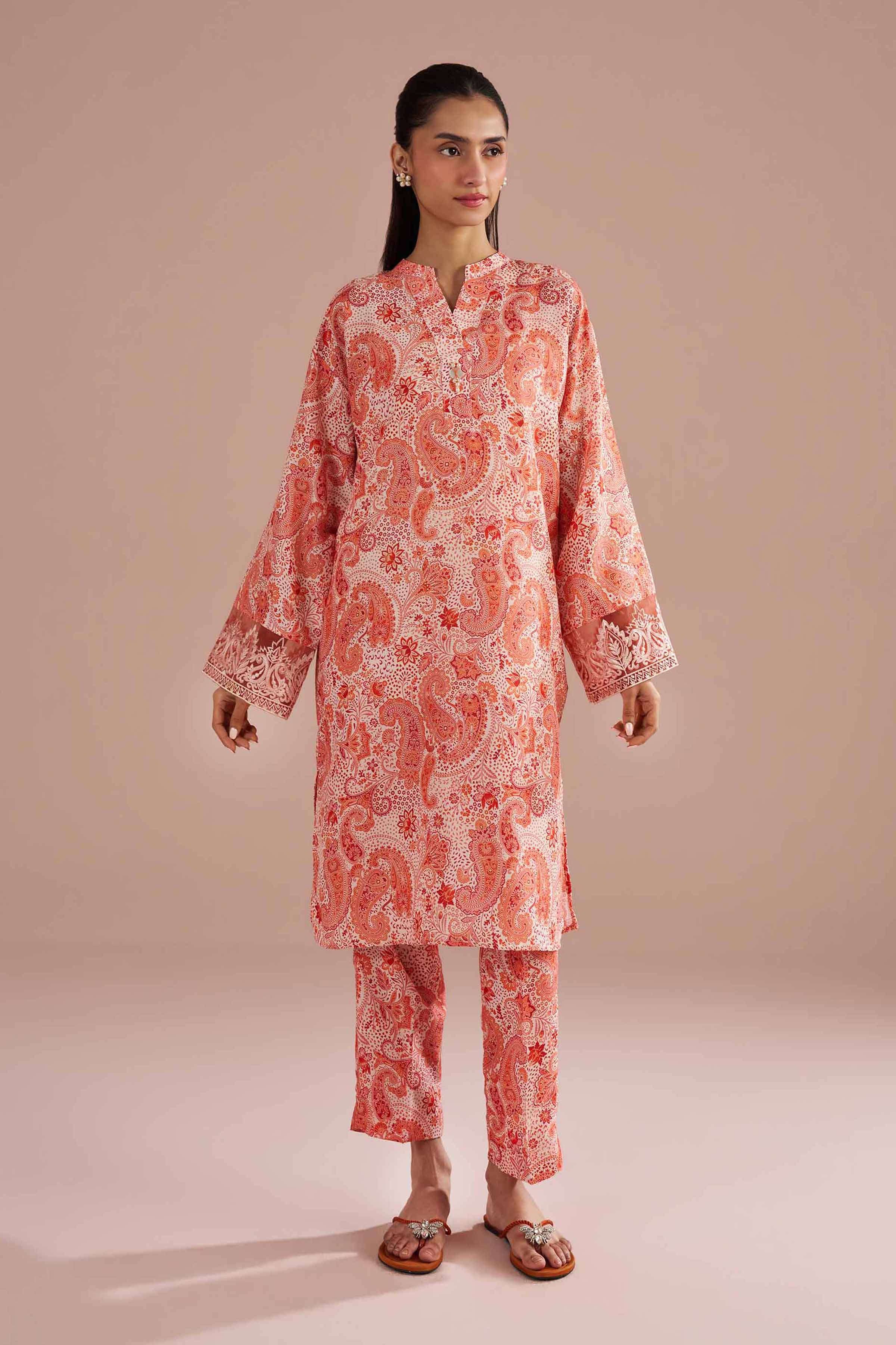 2 Piece - Printed Suit - PE26-33 for Women - Pret Collection | Nishat | Shop Online