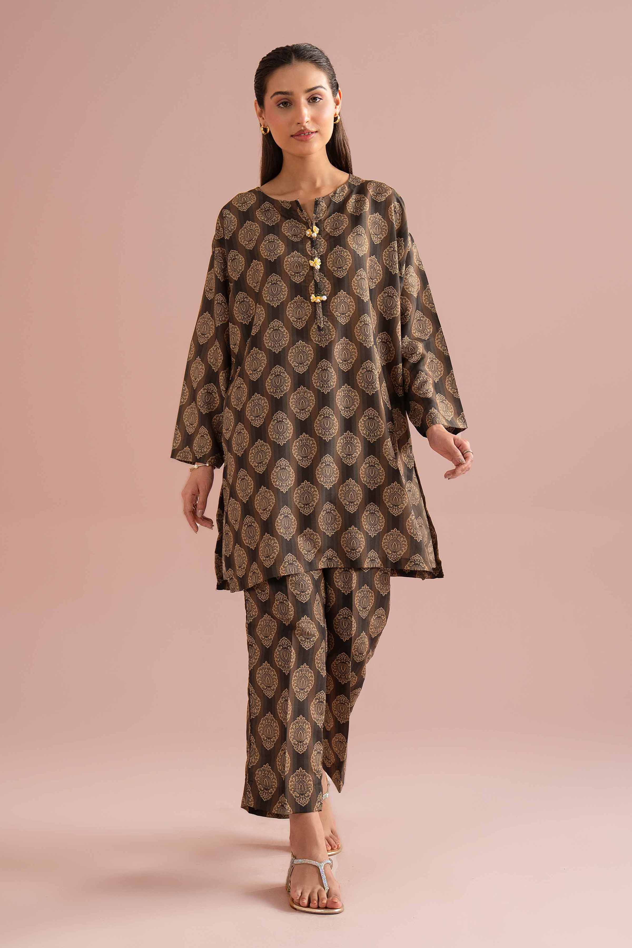 2 Piece - Printed Suit - PE26-344