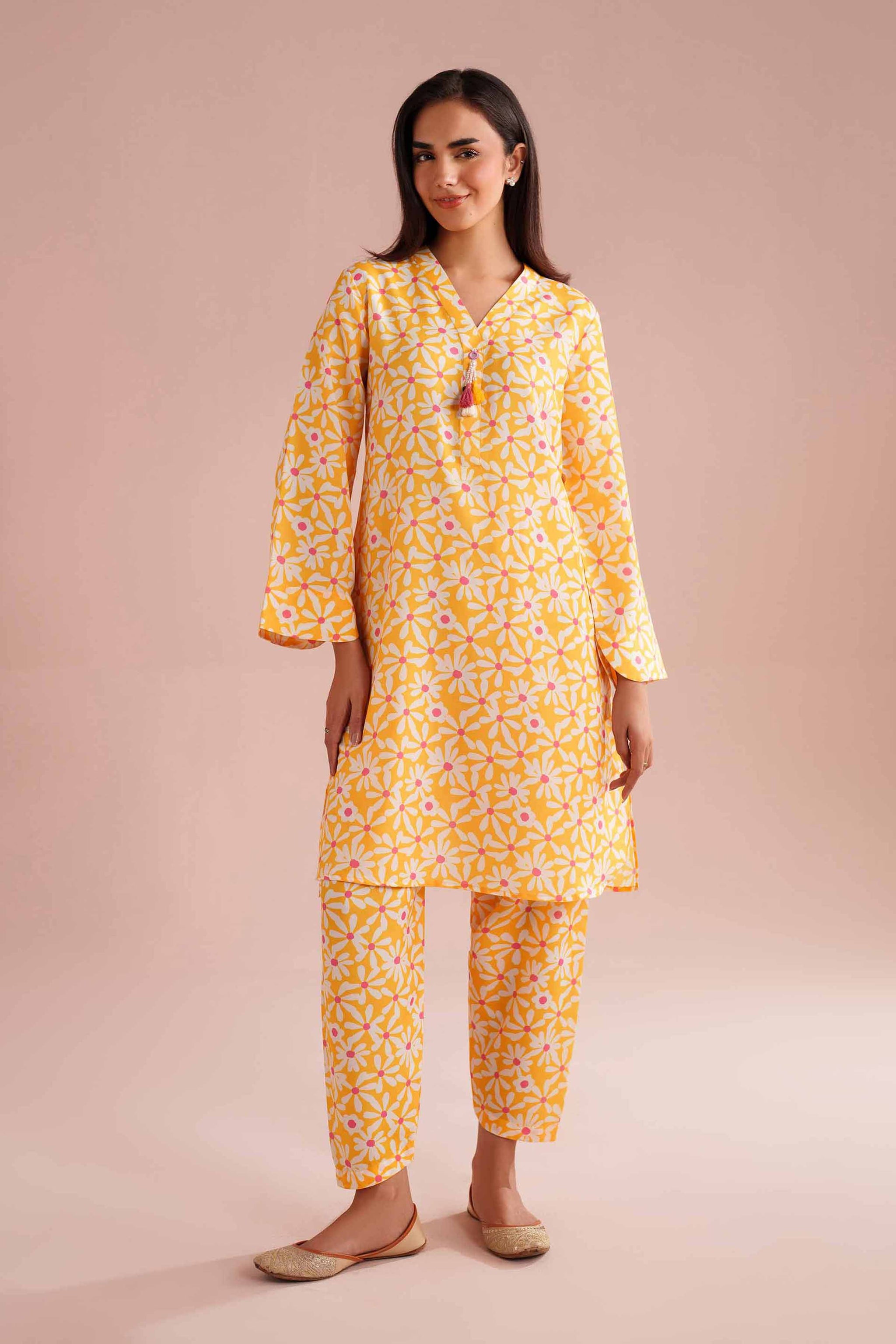2 Piece - Printed Suit - PE26-345